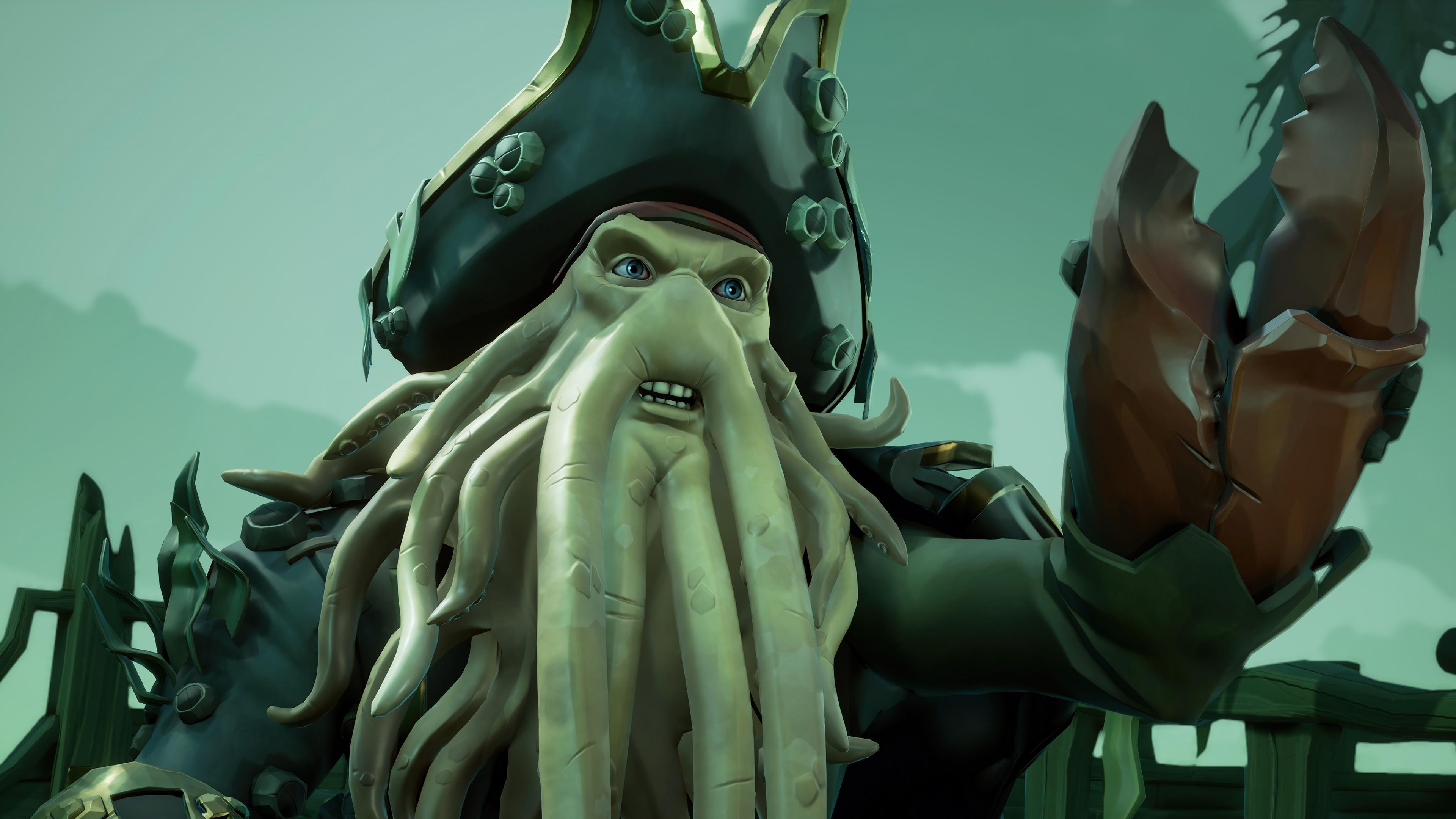 HD wallpaper, Game, Pc, Sea Of Thieves A Pirates Life, Davy Jones, 4K