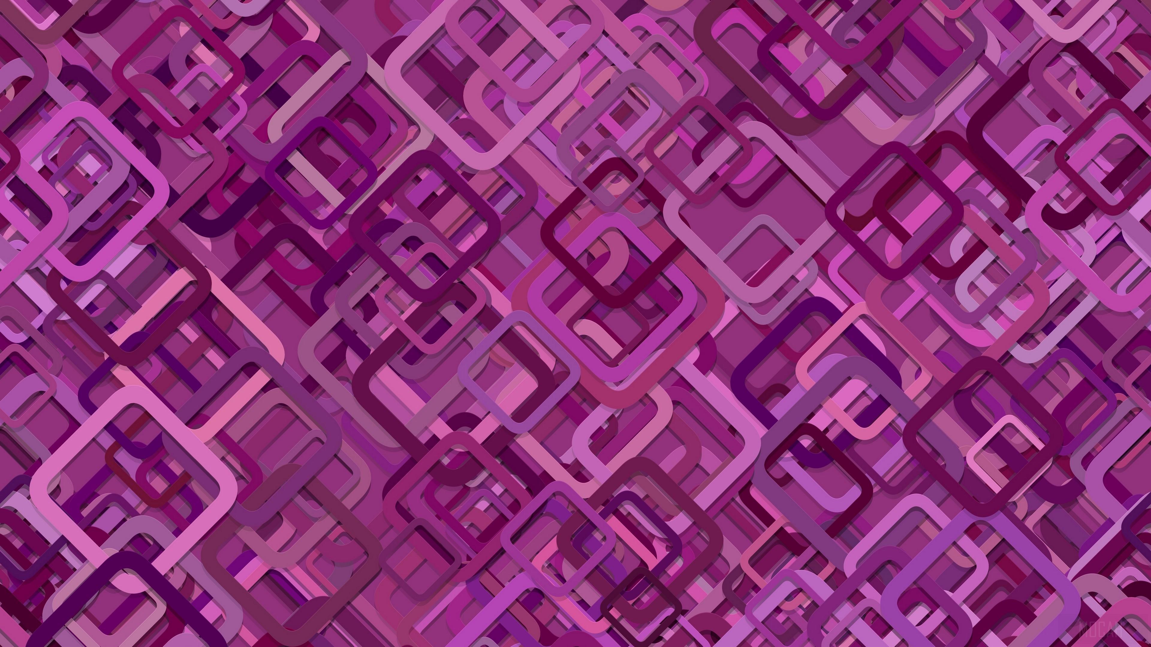 HD wallpaper, Purple 4K, Diagonals, Shapes