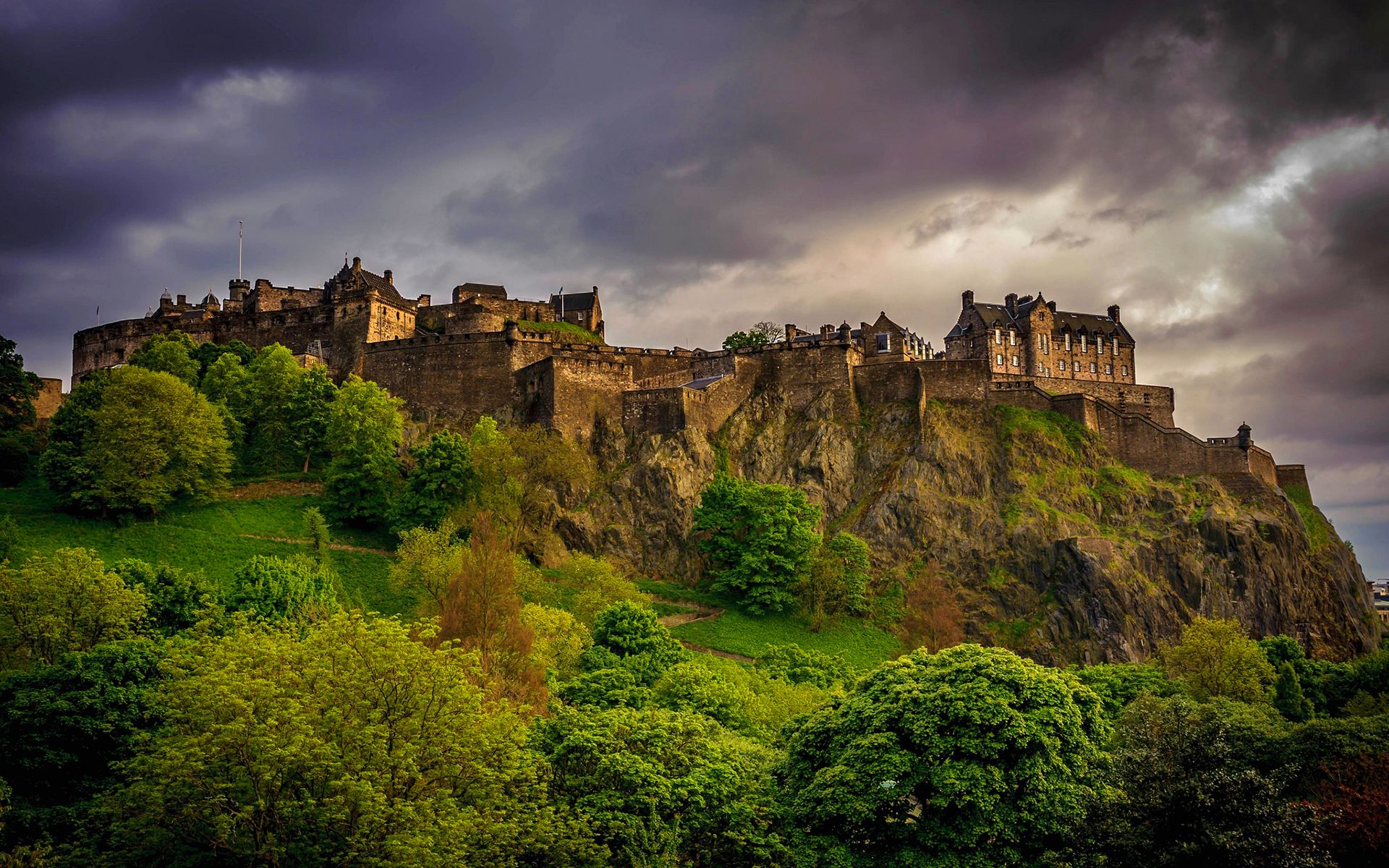 HD wallpaper, Great, Britain, Edinburgh, Castle