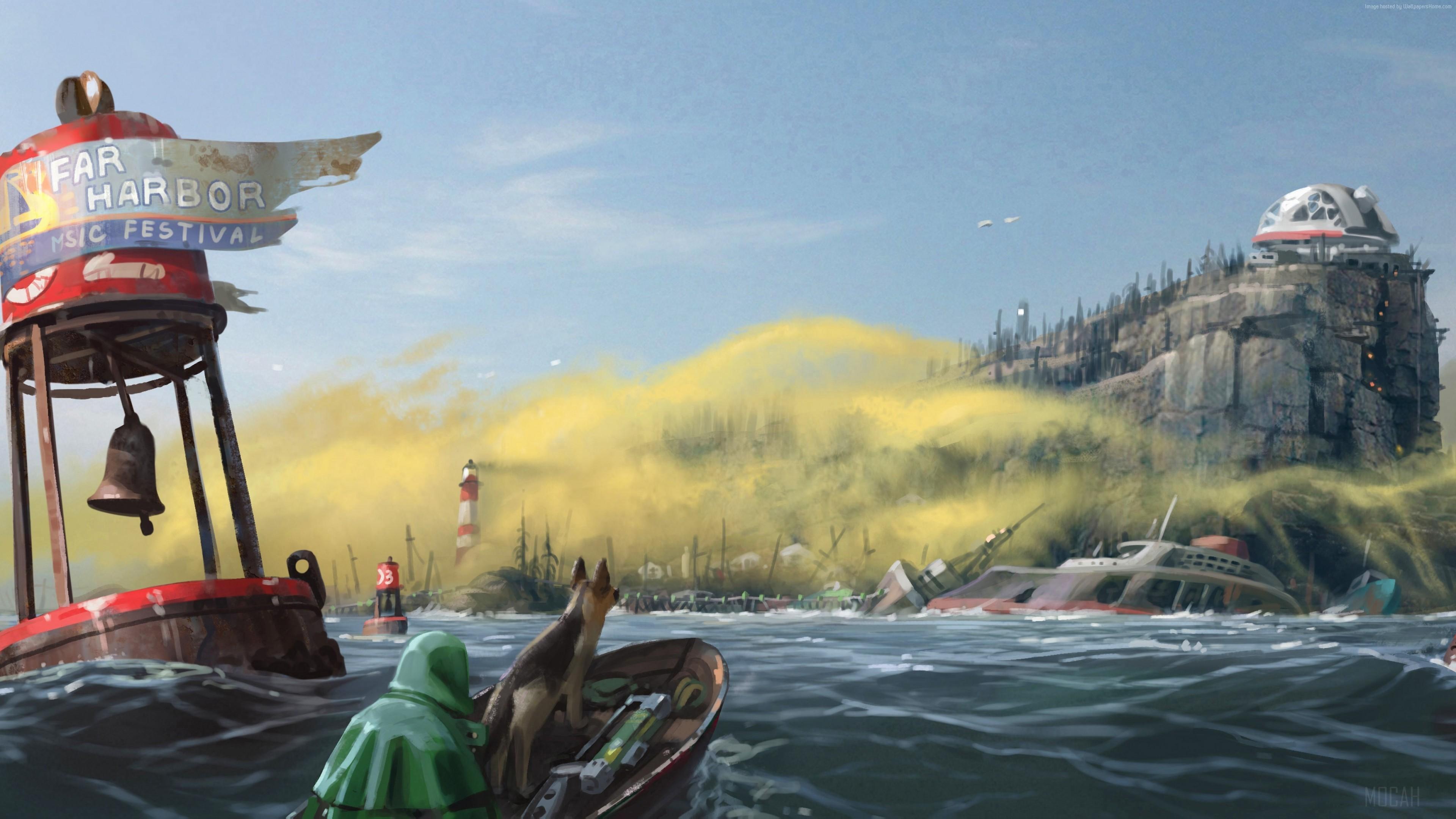 HD wallpaper, Fallout 4 Far Harbor 4K
