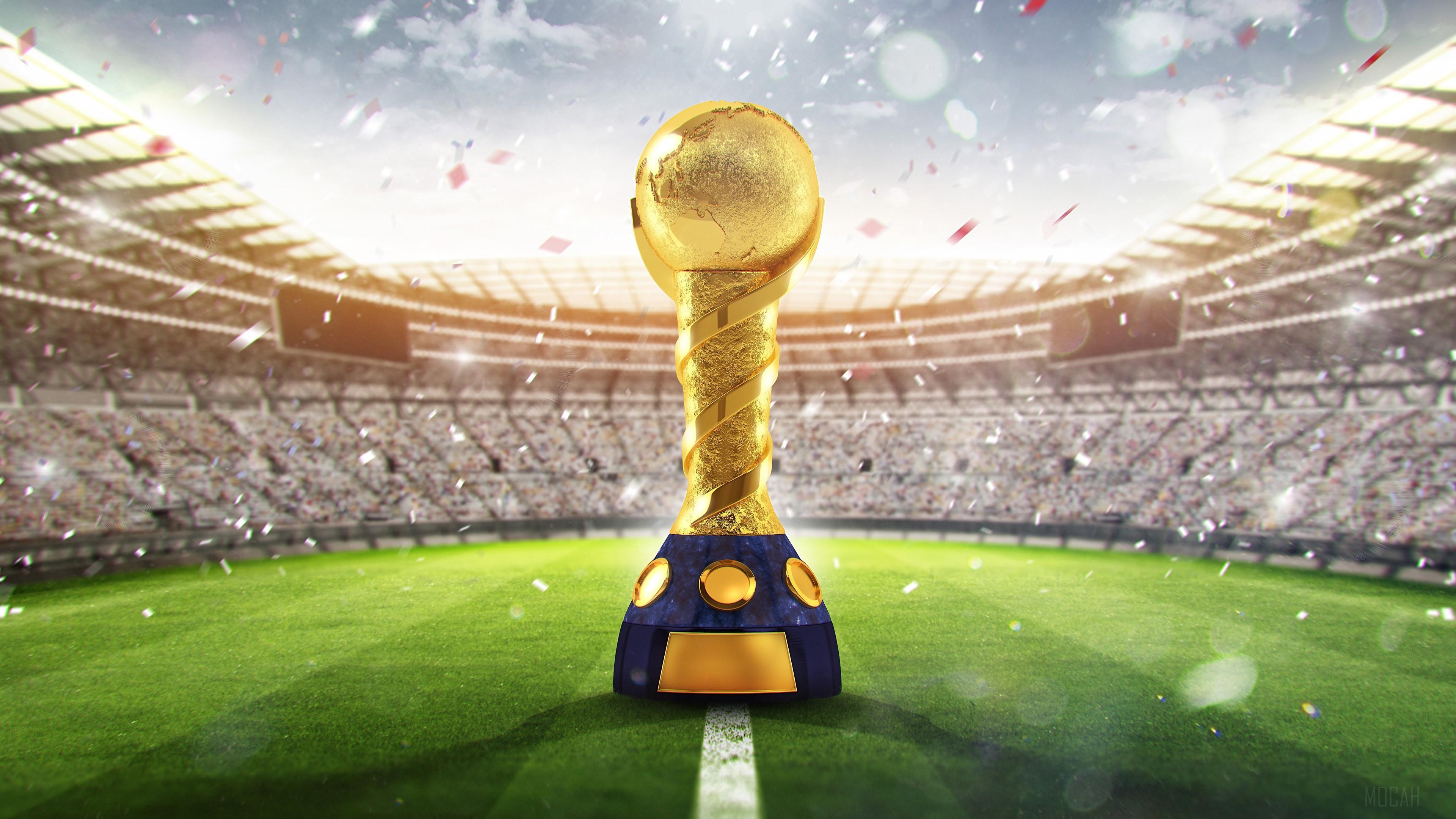 HD wallpaper, Fifa World Cup Russia 2018 Trophy 4K