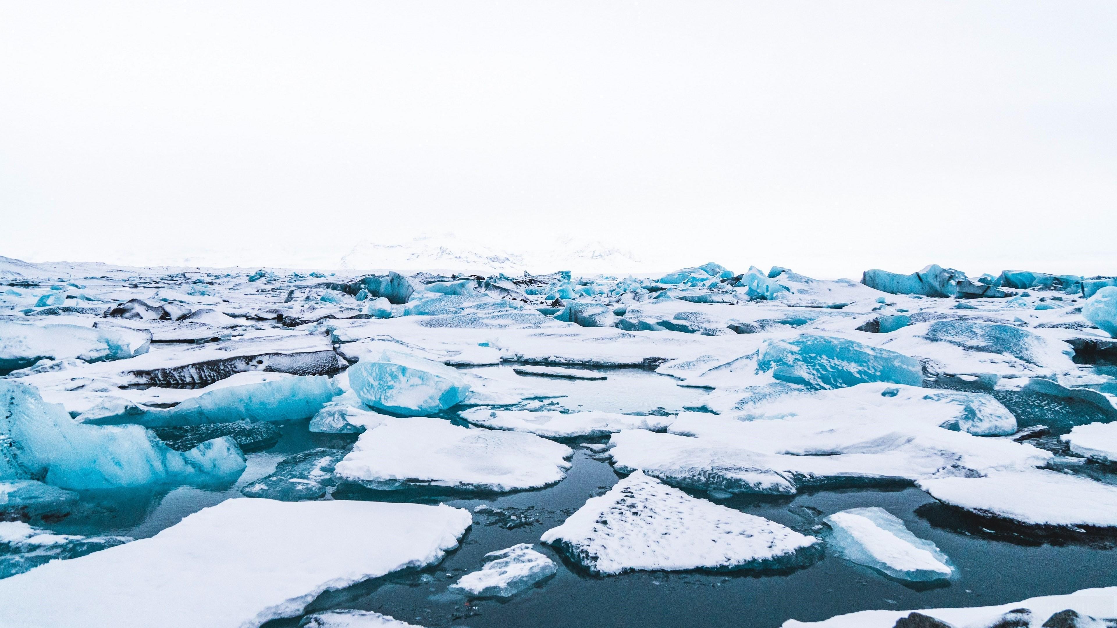 HD wallpaper, Iceberg, Floe, Nature 4K