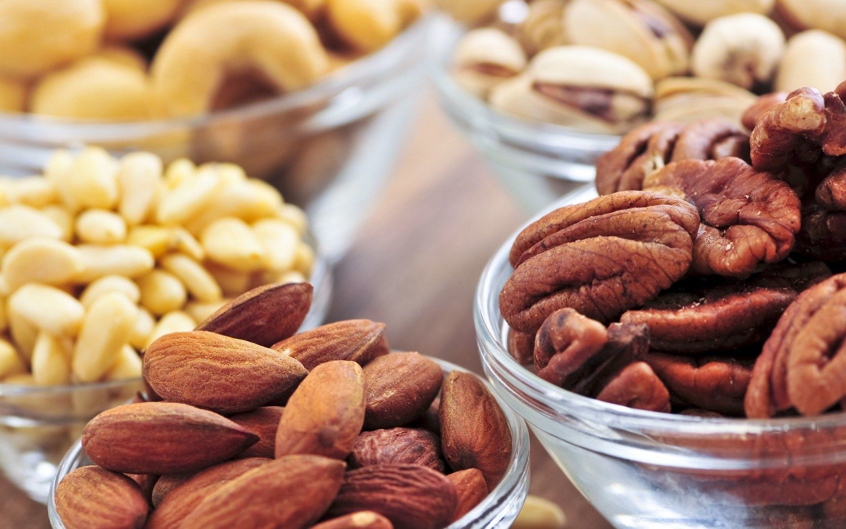 HD wallpaper, Food, Walnuts, Nuts, Almonds, Peanuts