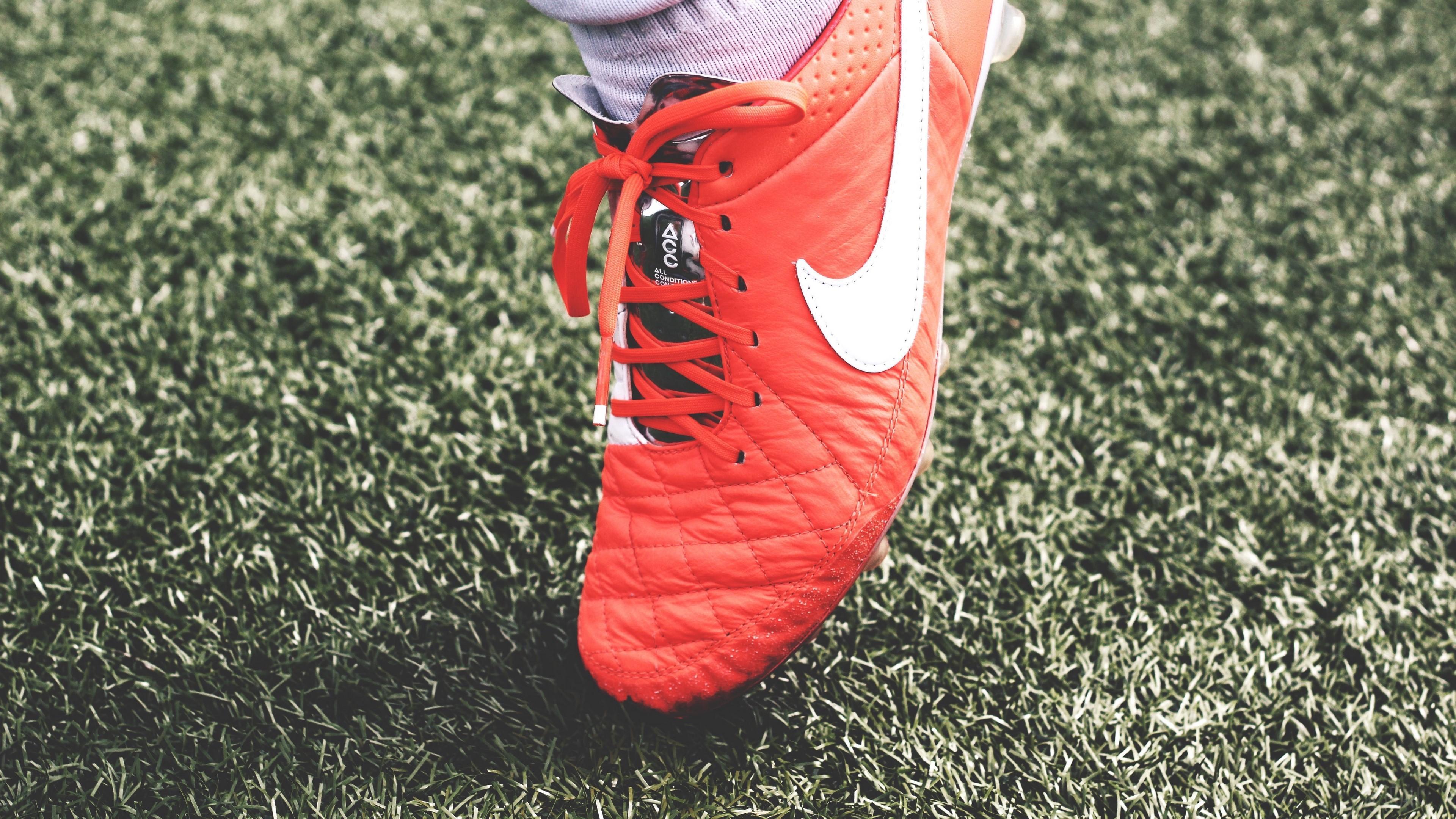 HD wallpaper, Football Shoes, Lawn 4K, Nike