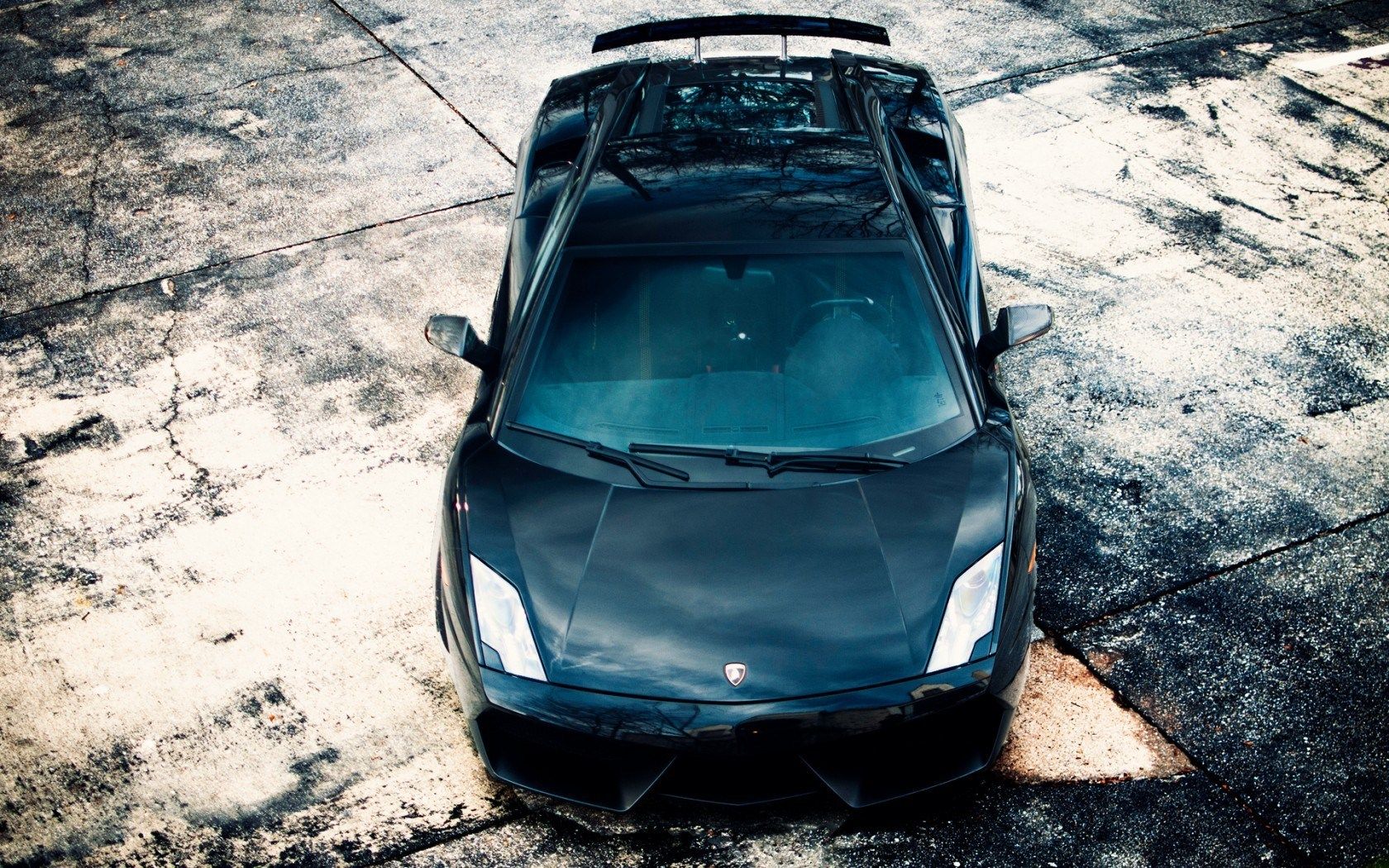 HD wallpaper, 4, Lp570, Lamborghini, Gallardo, Black, Front