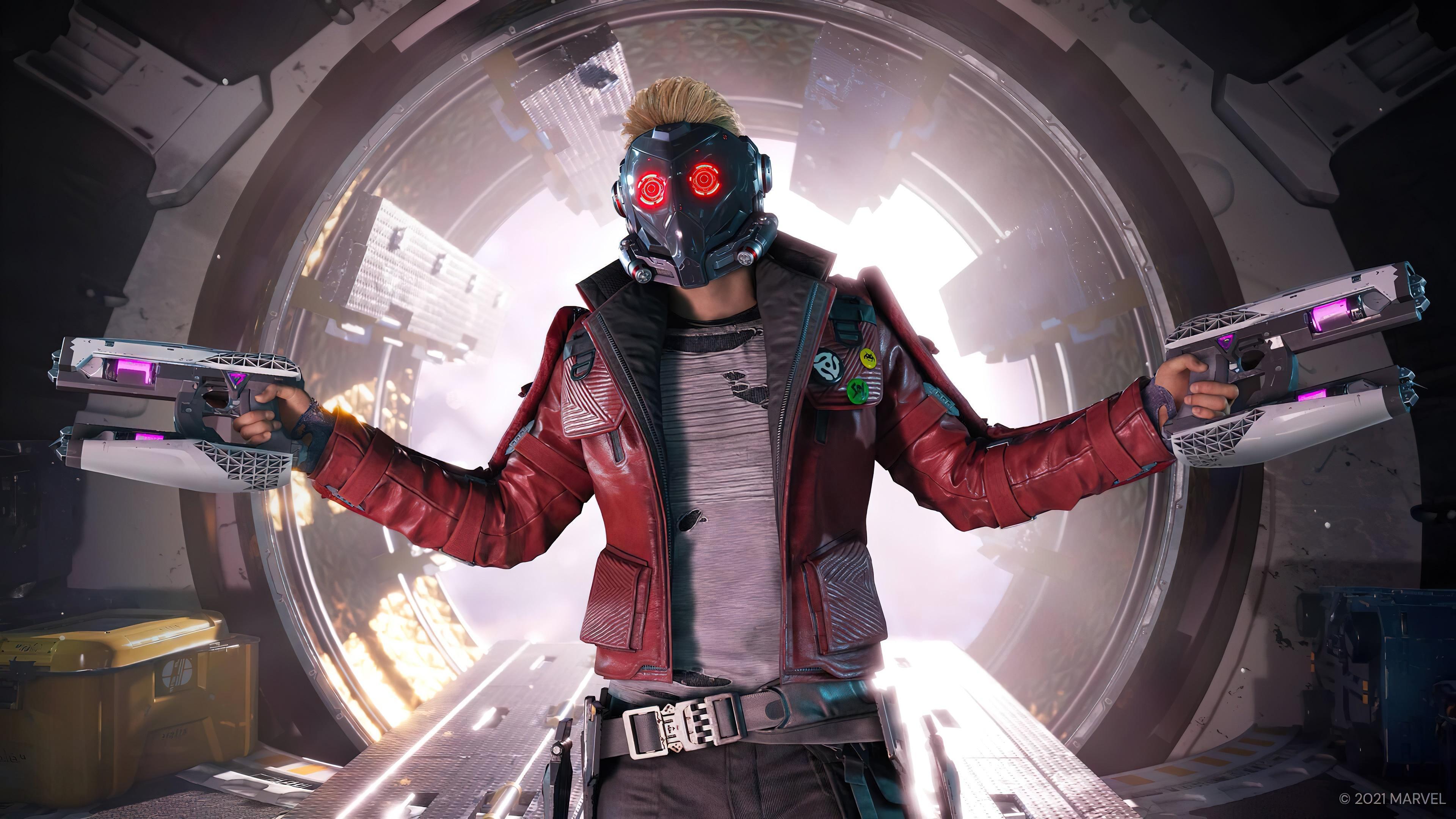 HD wallpaper, Pc, Marvels Guardians Of The Galaxy, Game, Star Lord, 4K