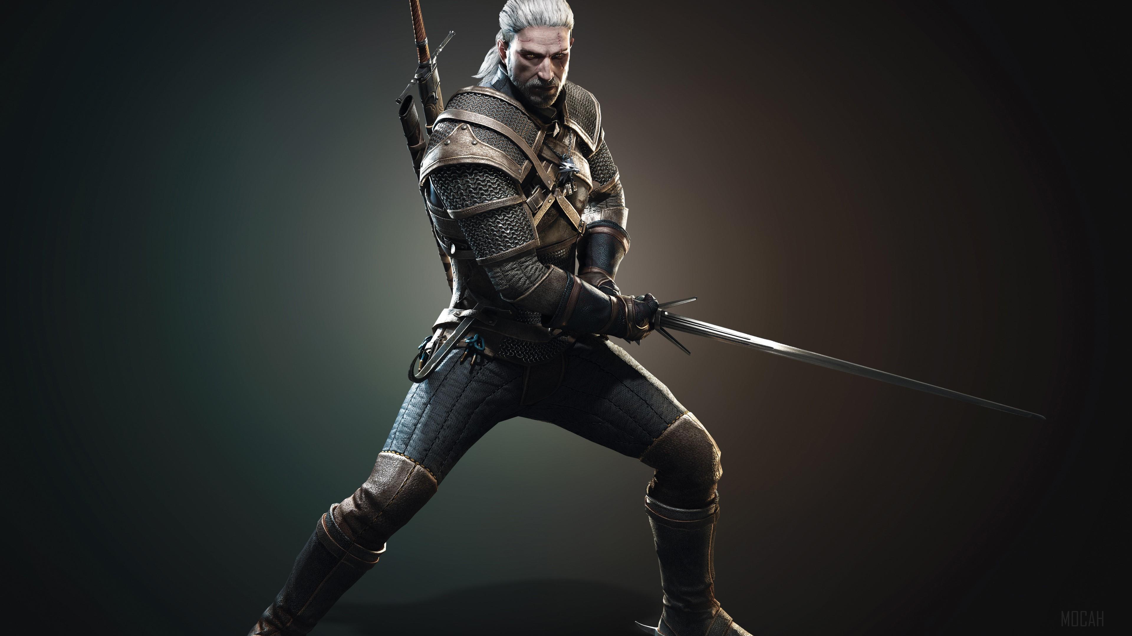 HD wallpaper, Geralt Of Rivia The Witcher 3 Wild Hunt 4K