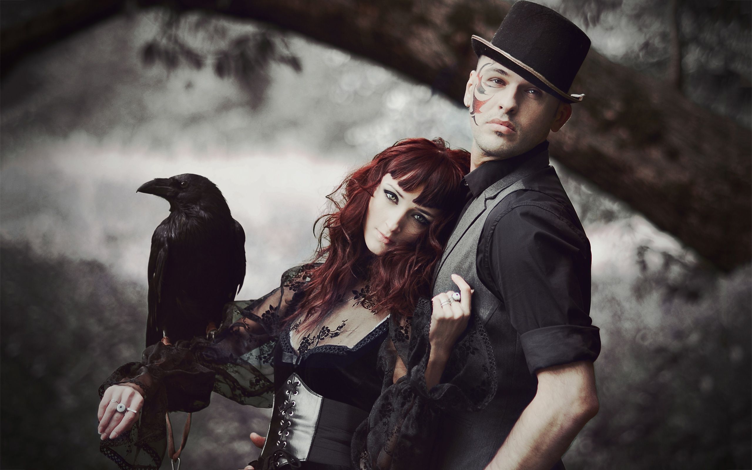 HD wallpaper, Gothic, Couple