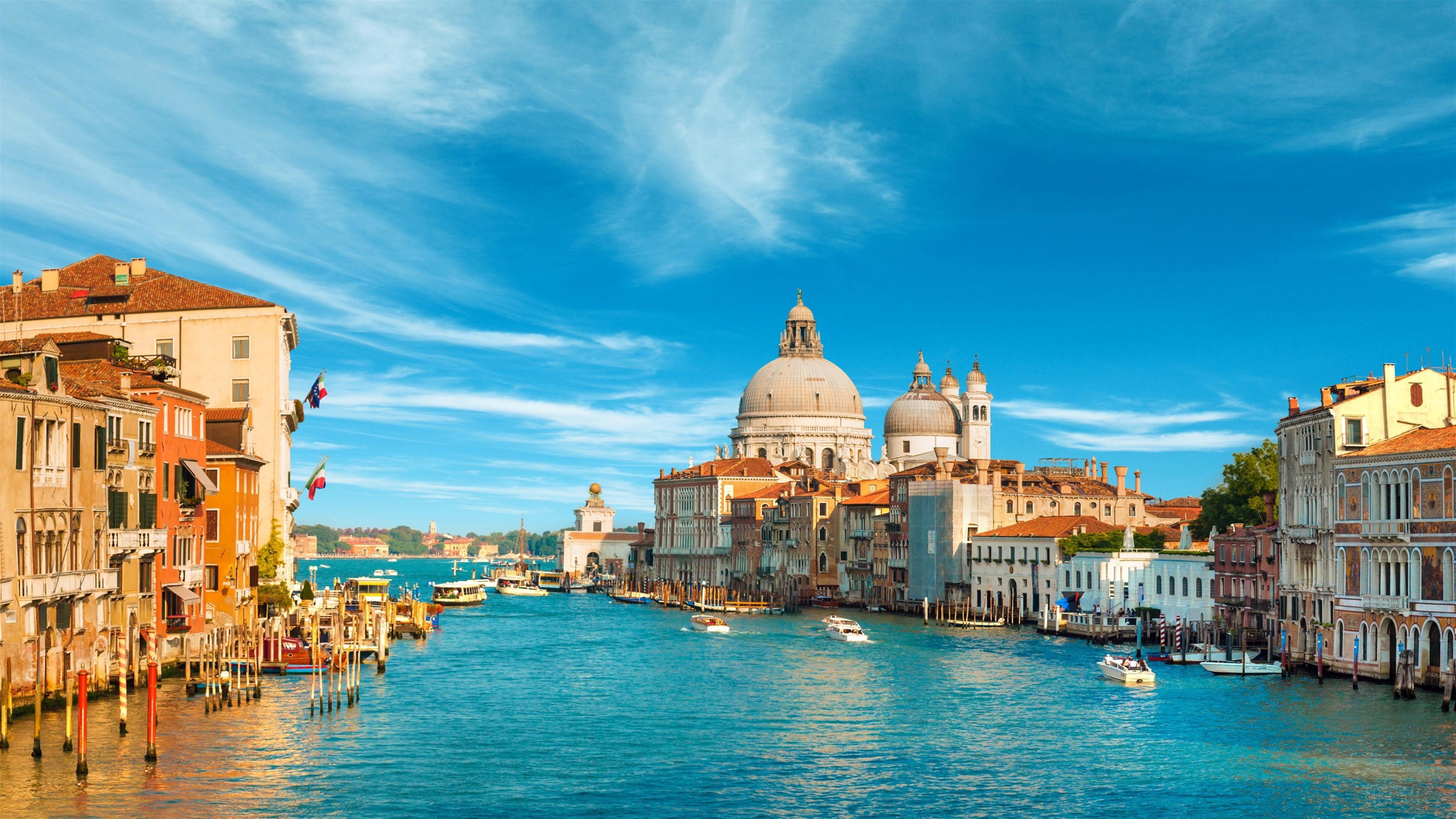 HD wallpaper, Grand Canal Venice Italy 4K