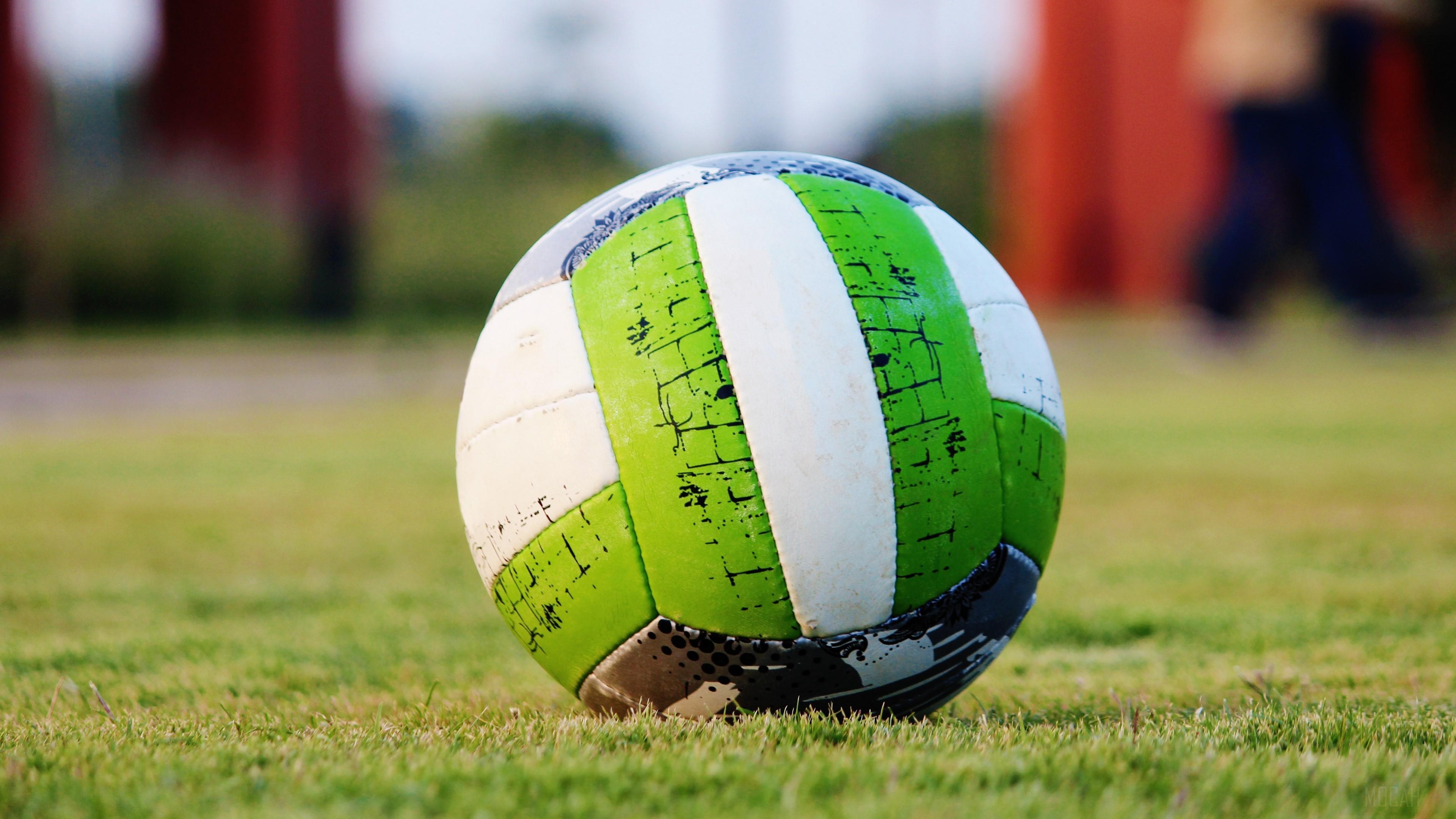 HD wallpaper, Grass, Green 4K, Soccer Ball