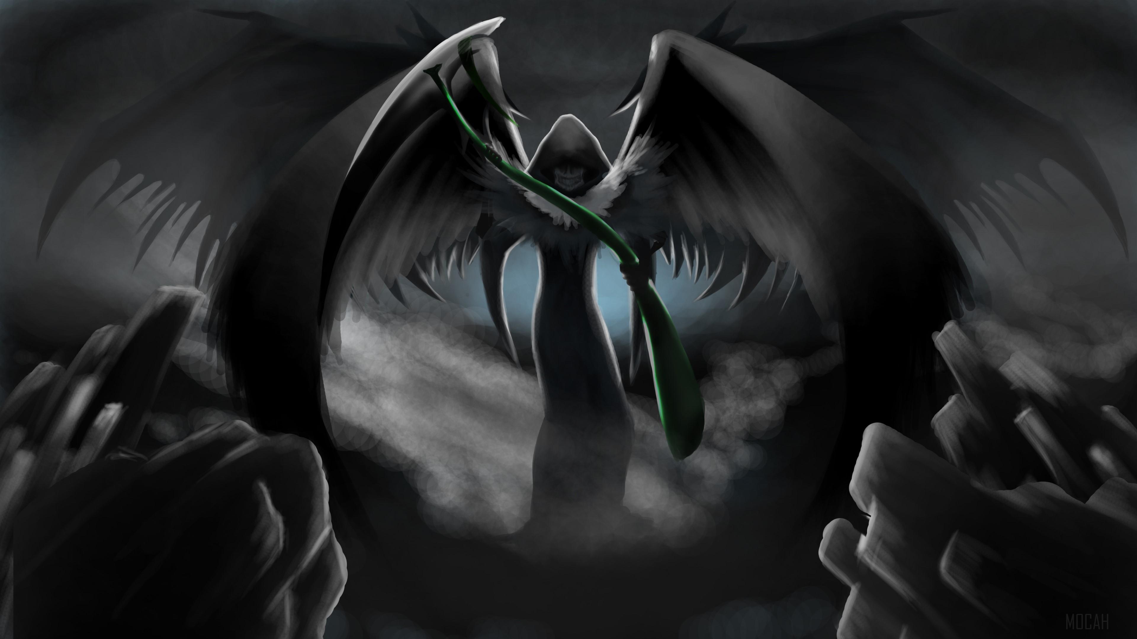 HD wallpaper, Grim Reaper Darkness 4K