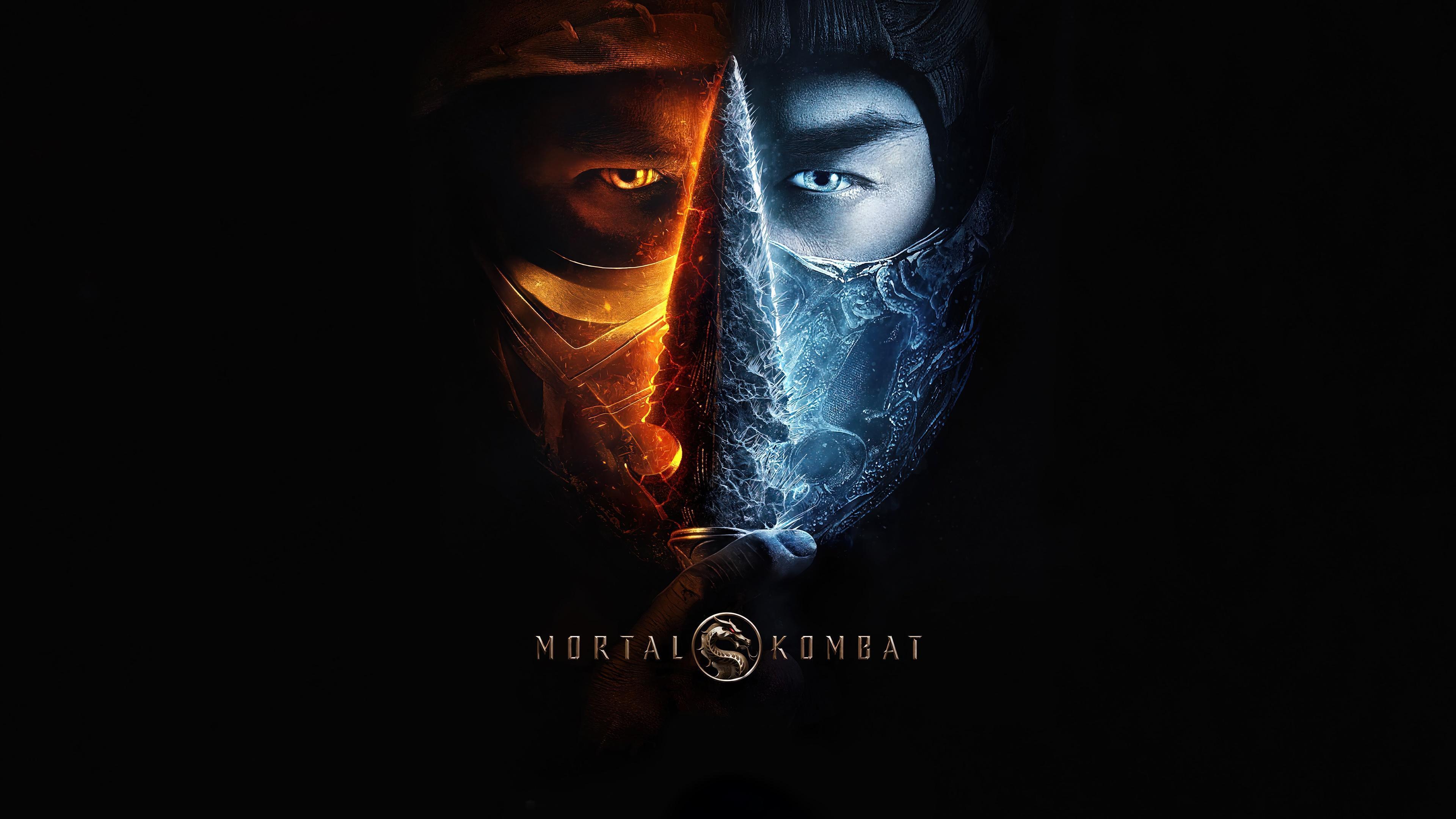 HD wallpaper, Poster, Kunai, Wallpaper, Scorpion, Sub Zero, 2021, 4K, Mortal Kombat, Hd