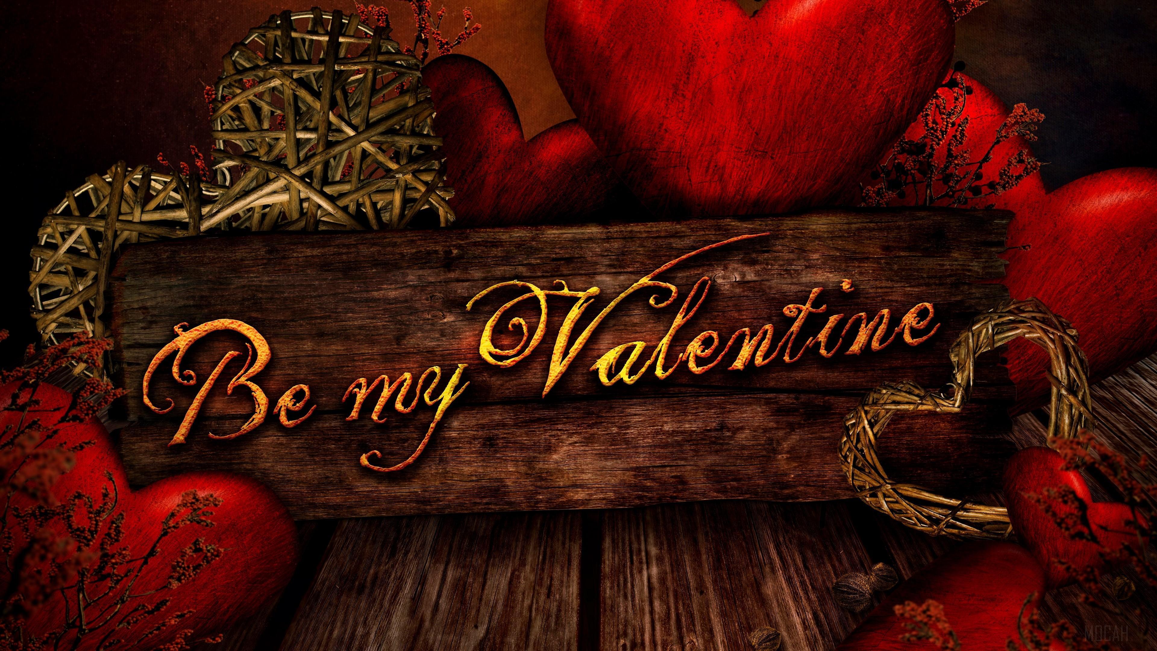 HD wallpaper, Heart, Love, Valentines Day 4K