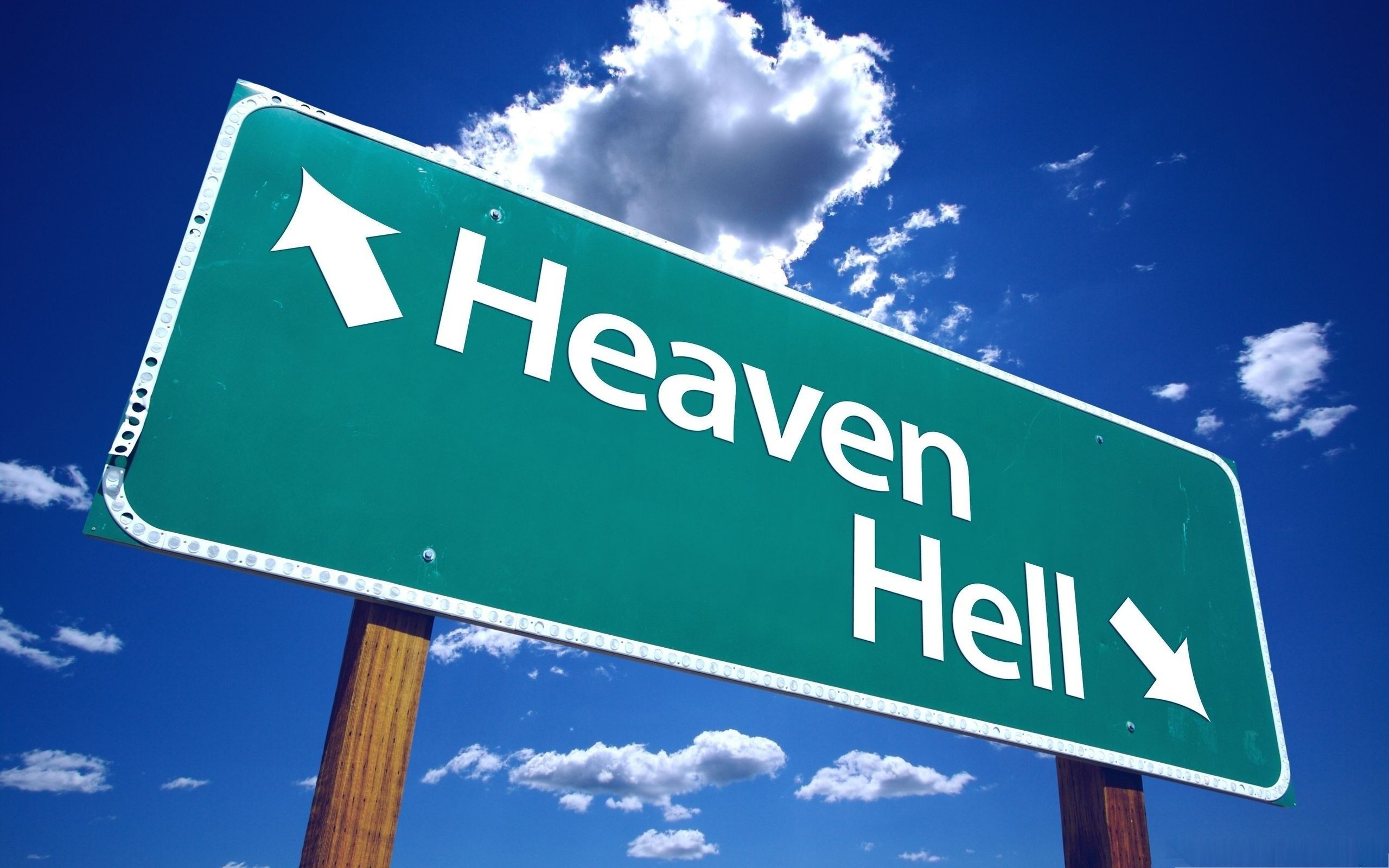 HD wallpaper, Heaven, Hell