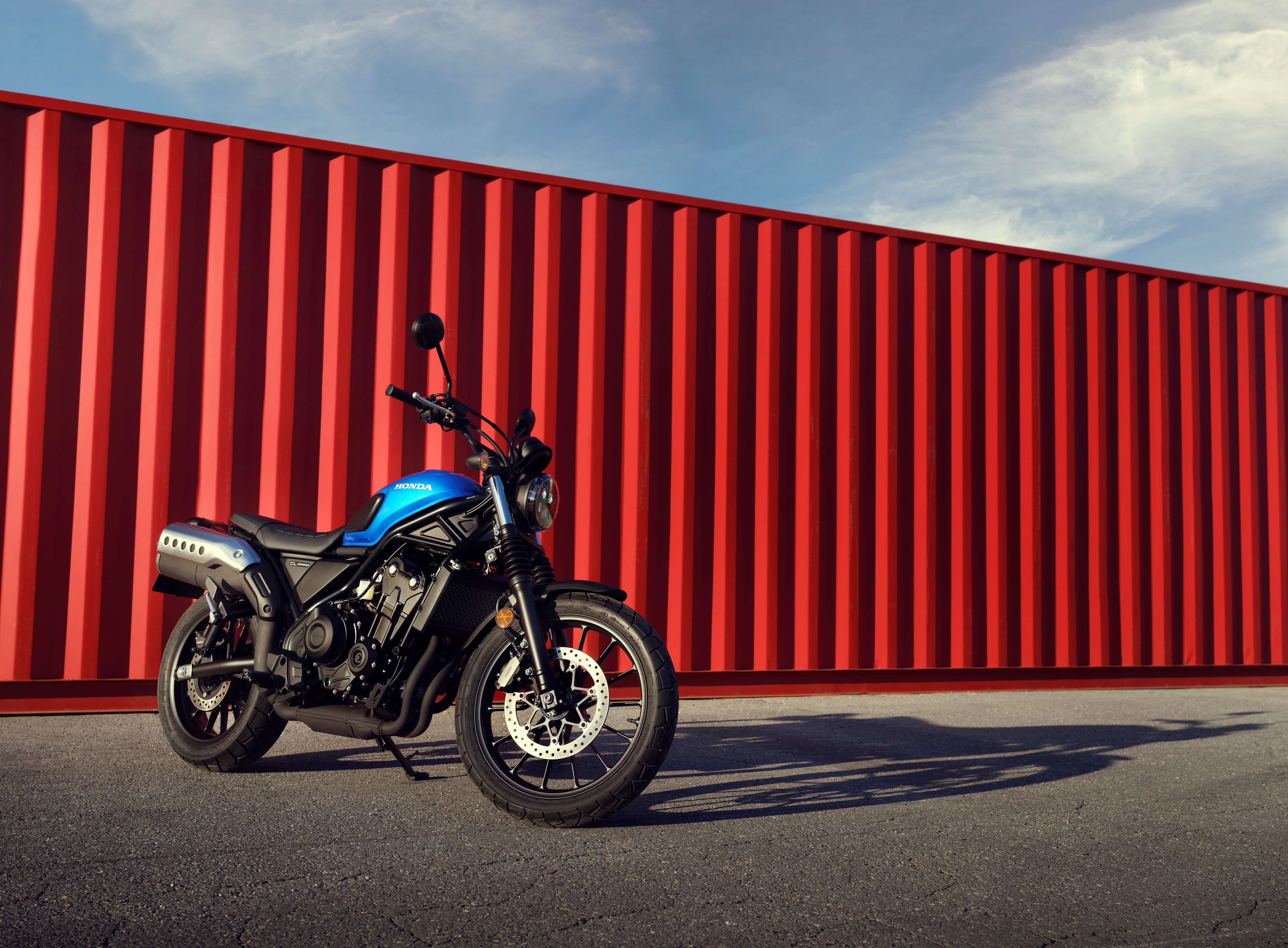 HD wallpaper, Retro Bikes, 2023, Honda Cl500 Scrambler, Retro Style, Classic Bikes, Classic Style Motorcycle