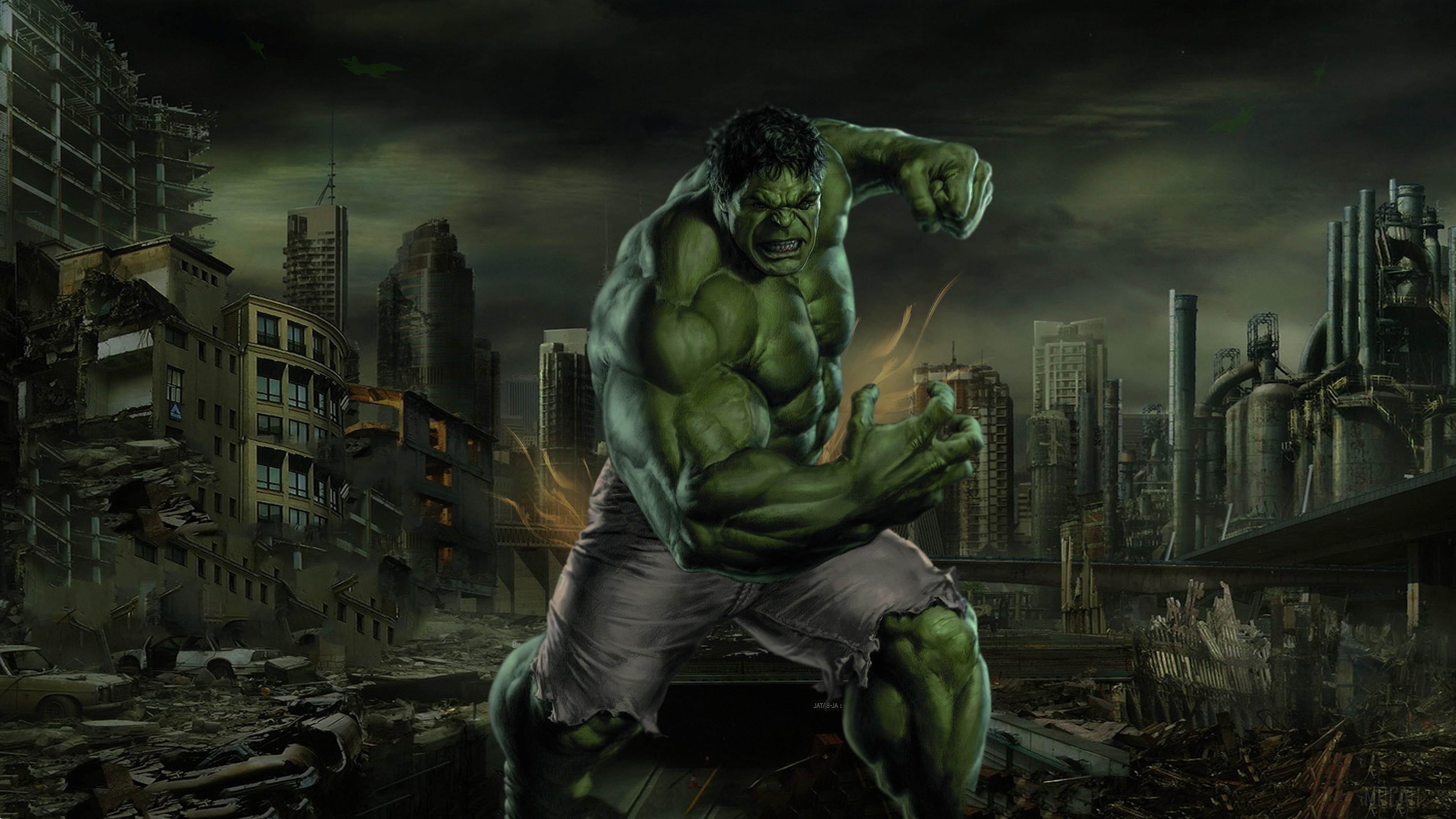 HD wallpaper, Hulk Smash 4K
