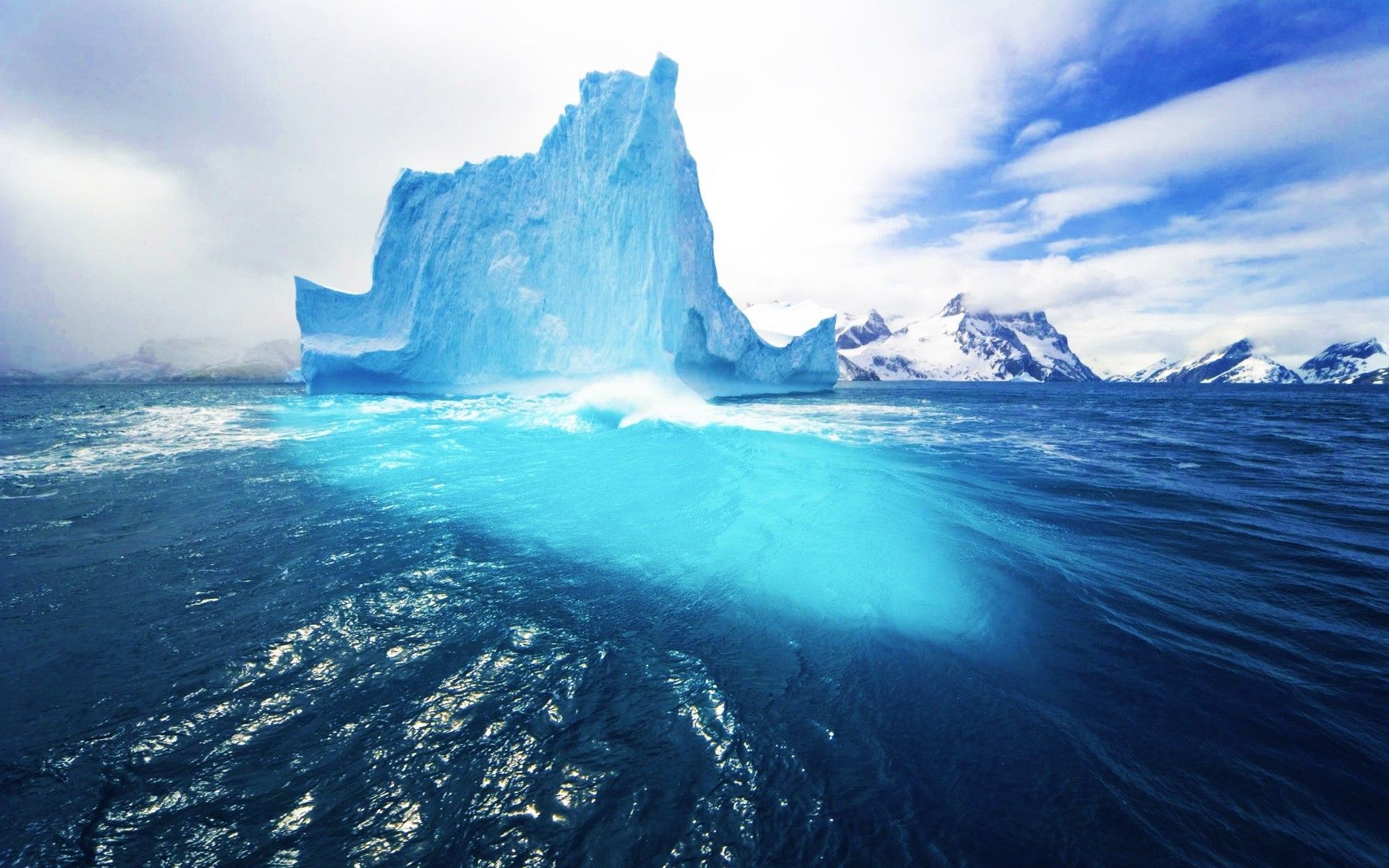 HD wallpaper, Iceberg, Hd