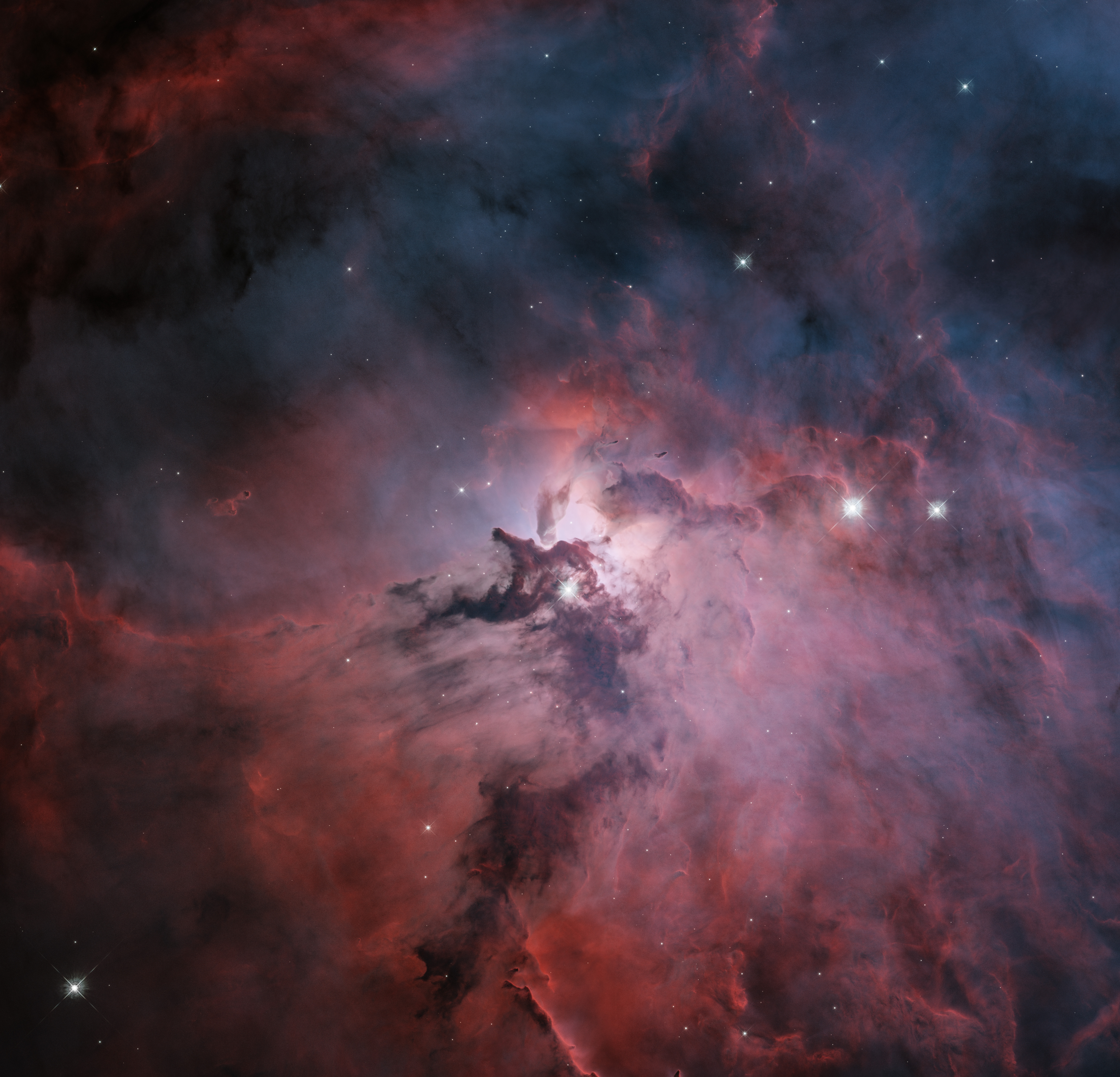HD wallpaper, Lagoon Nebula, 8K, Interstellar Cloud, Astronomical, 5K, Constellation