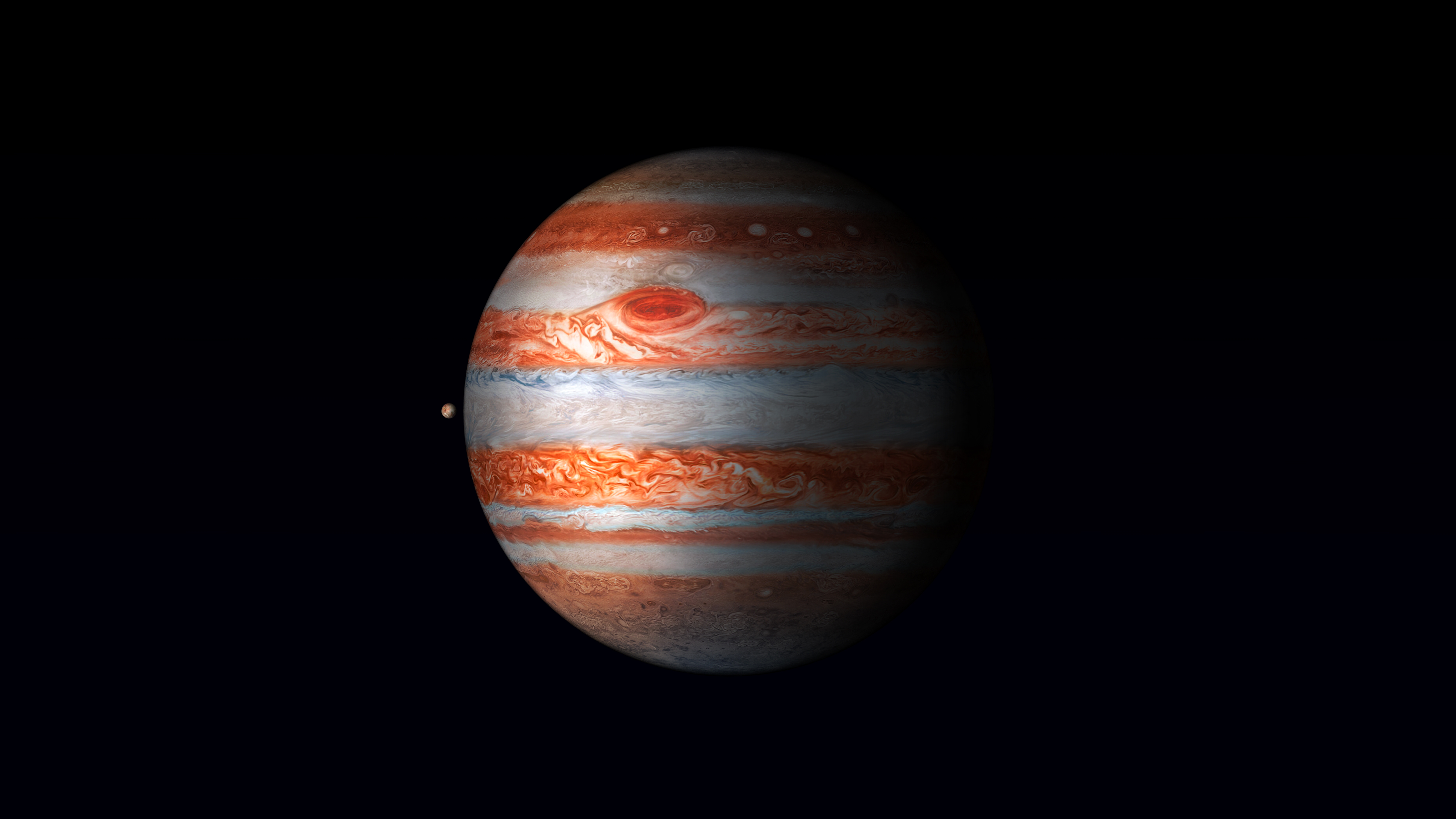 HD wallpaper, Jupiter, Ipad Pro, Retina, Ios, Hdr, Black Background, 8K, 5K, Planet