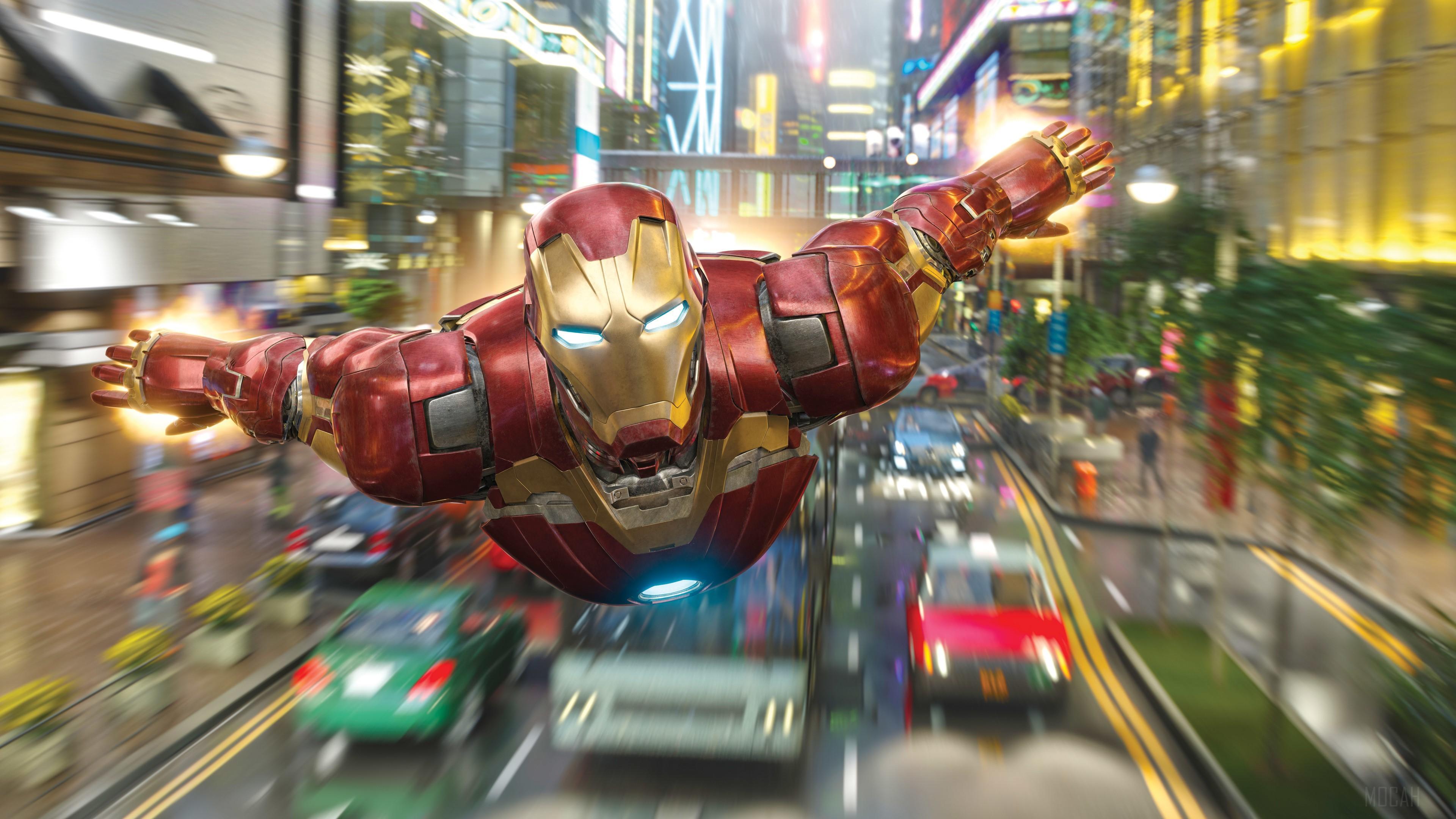 HD wallpaper, Iron Man Disneyland Hong Kong 10K 4K