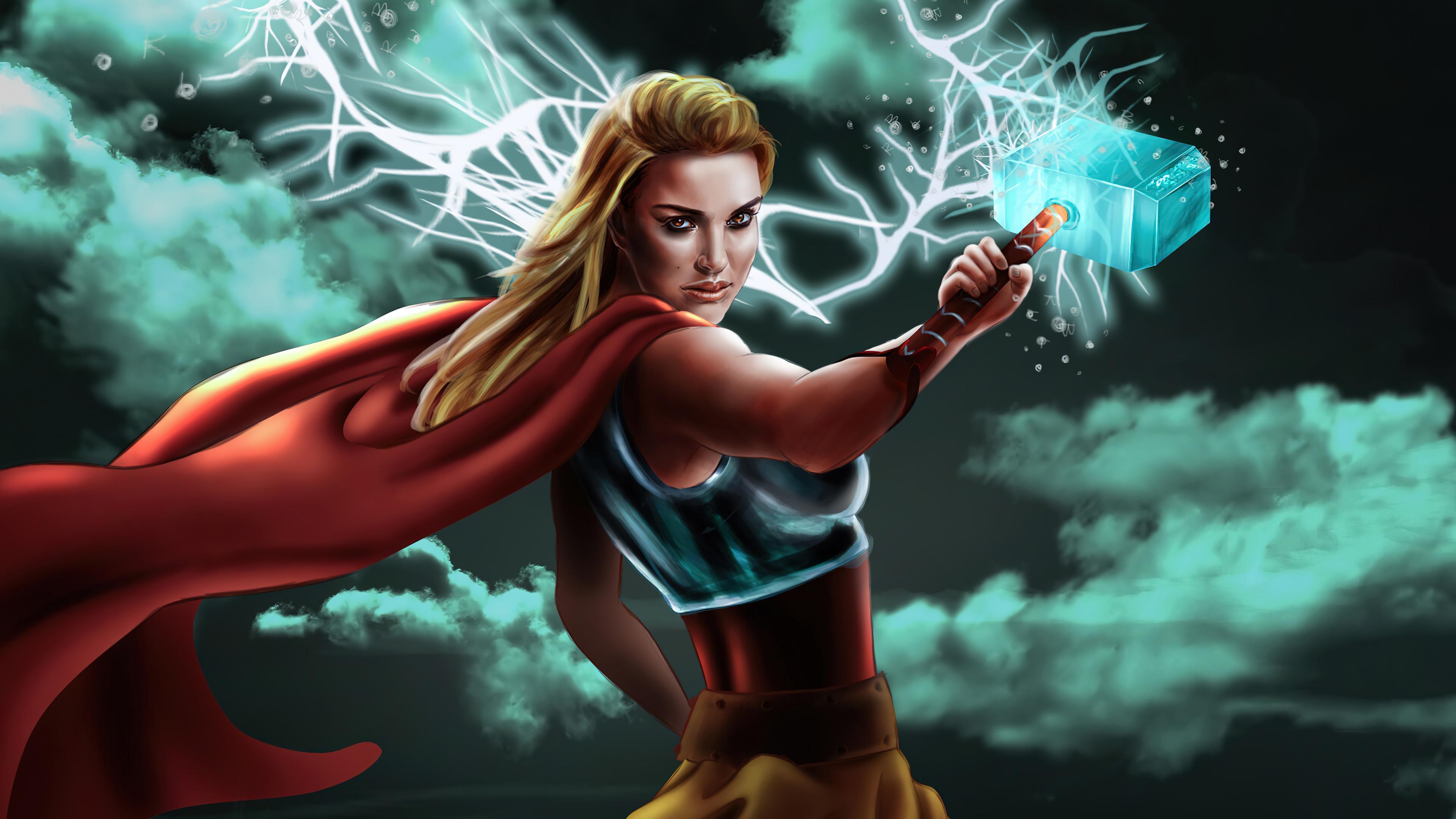 HD wallpaper, Jane Foster, 4K, Thor Love And Thunder