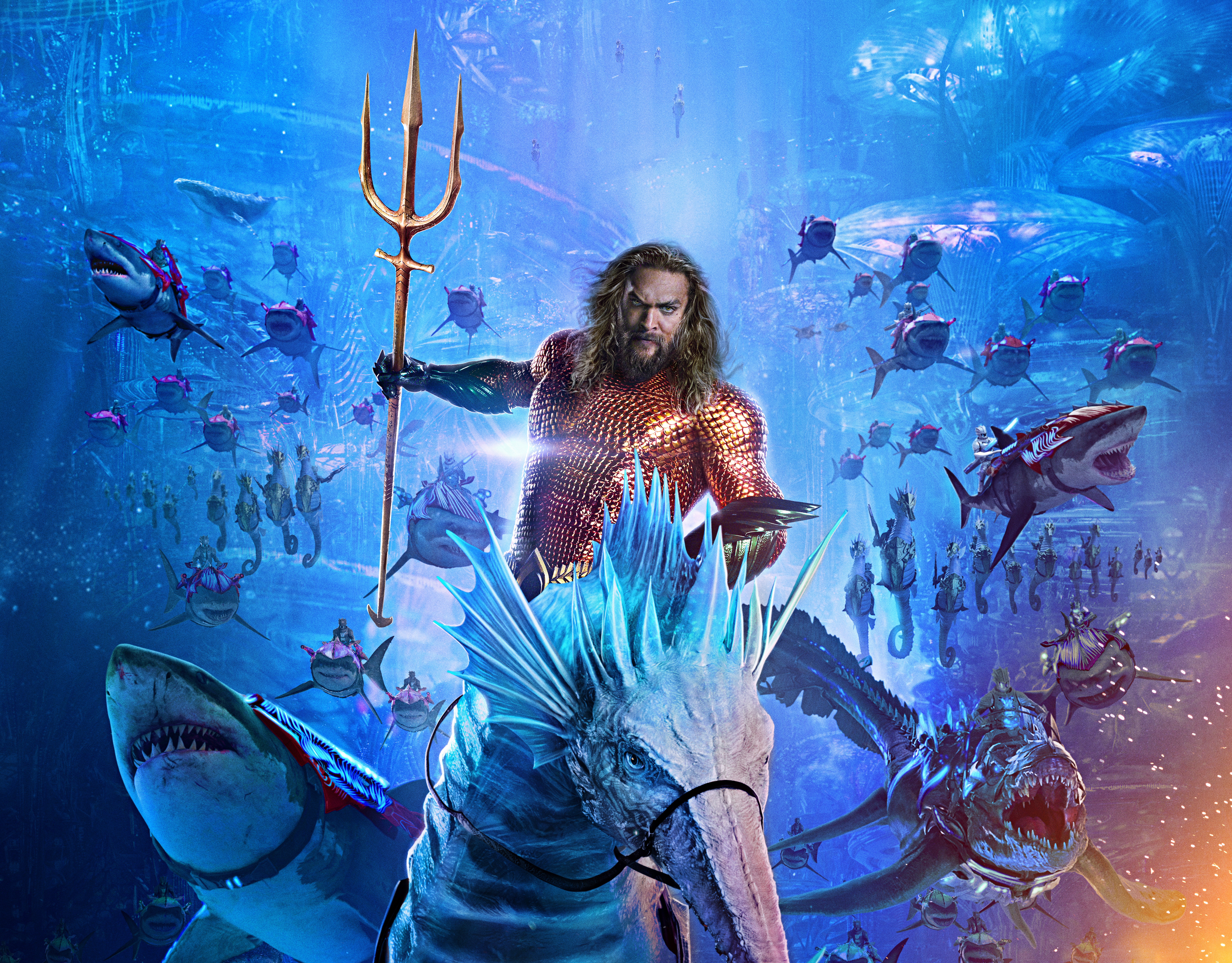 HD wallpaper, Arthur Curry, Jason Momoa, Aquaman And The Lost Kingdom, Dc Comics