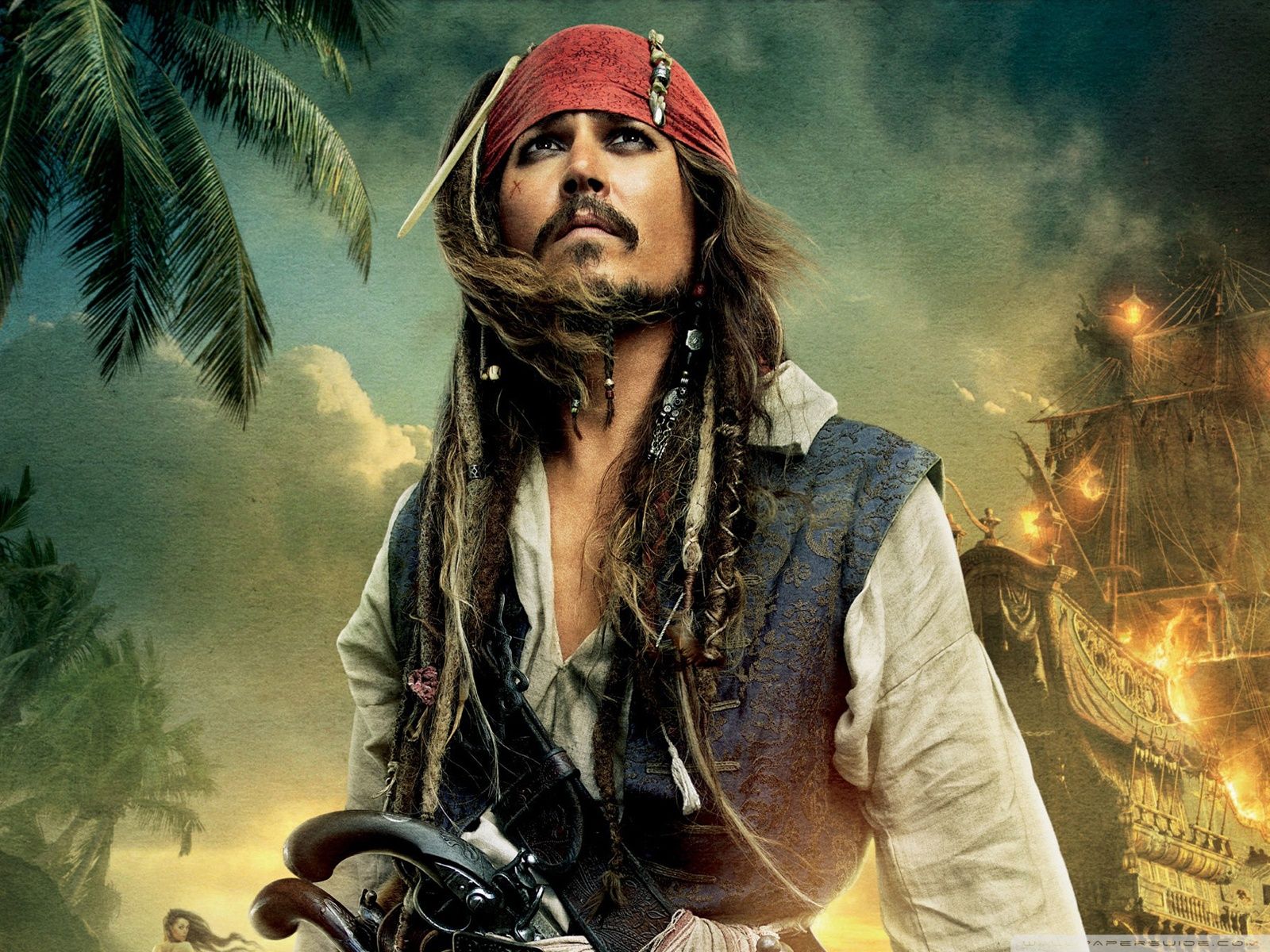 HD wallpaper, Caribbean, In, Pirates, 4, Johnny, Of, Depp, The