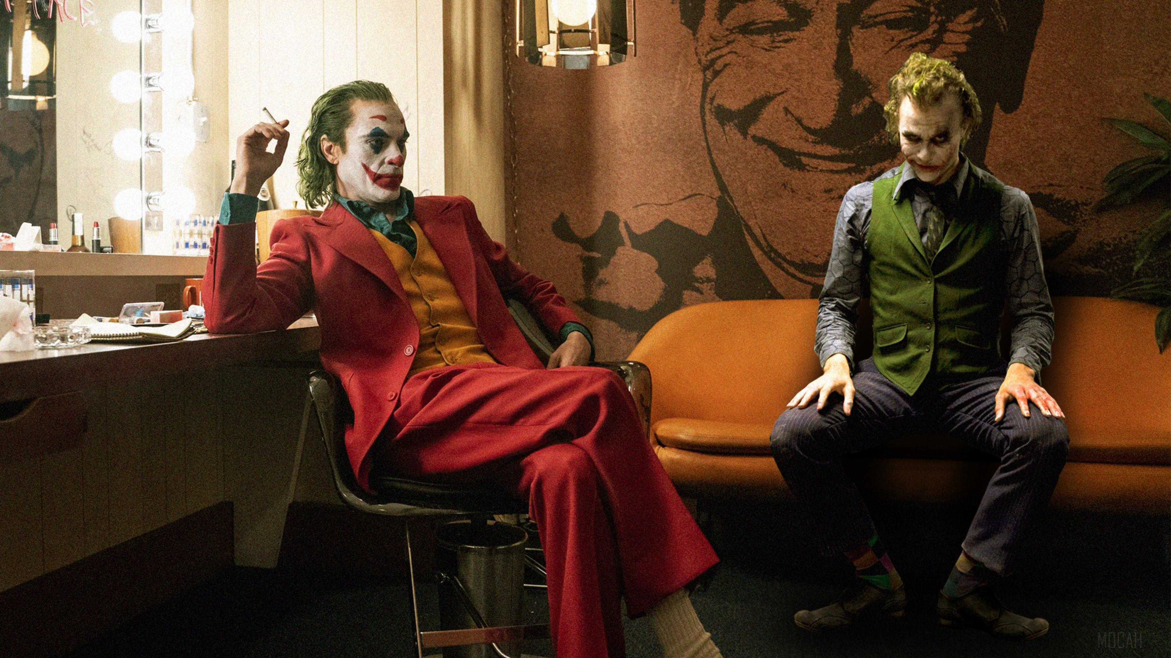 HD wallpaper, Joker And Heath Ledger Art 4K