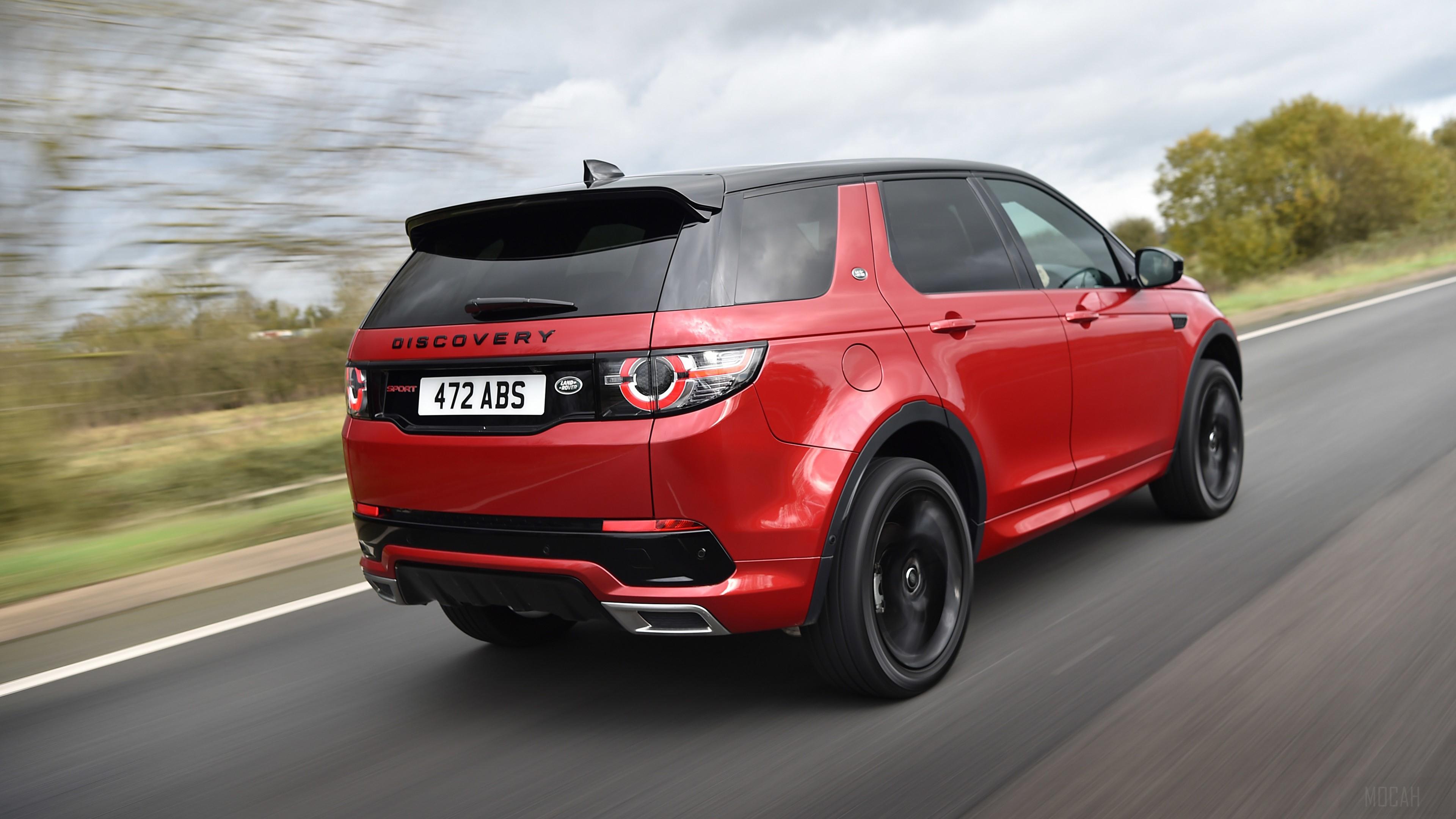 HD wallpaper, Land Rover Discovery Sport Hse Si4 Dynamic Lux Rear 2017 4K