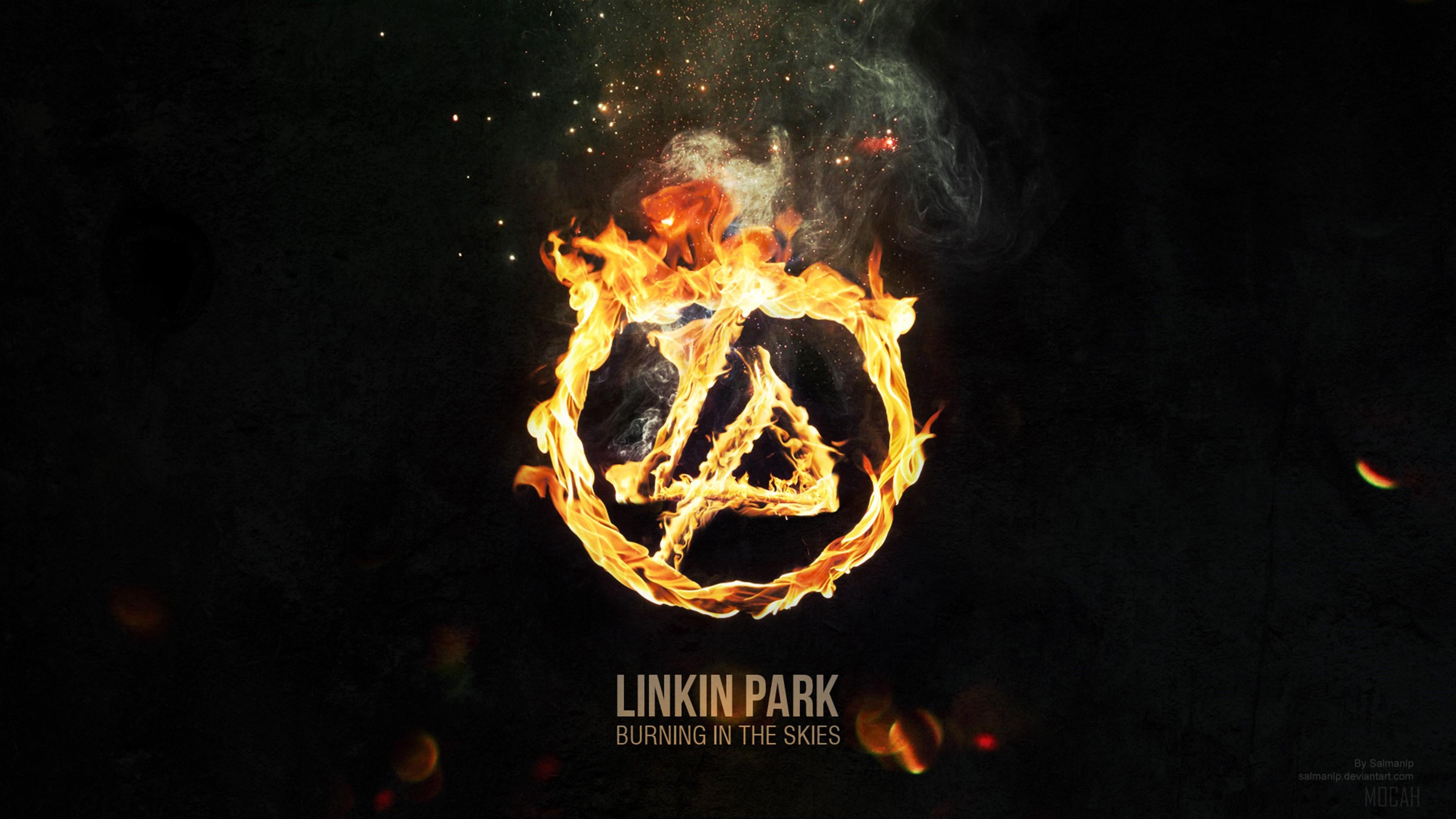 HD wallpaper, Linkin Park Burning In The Skies 4K