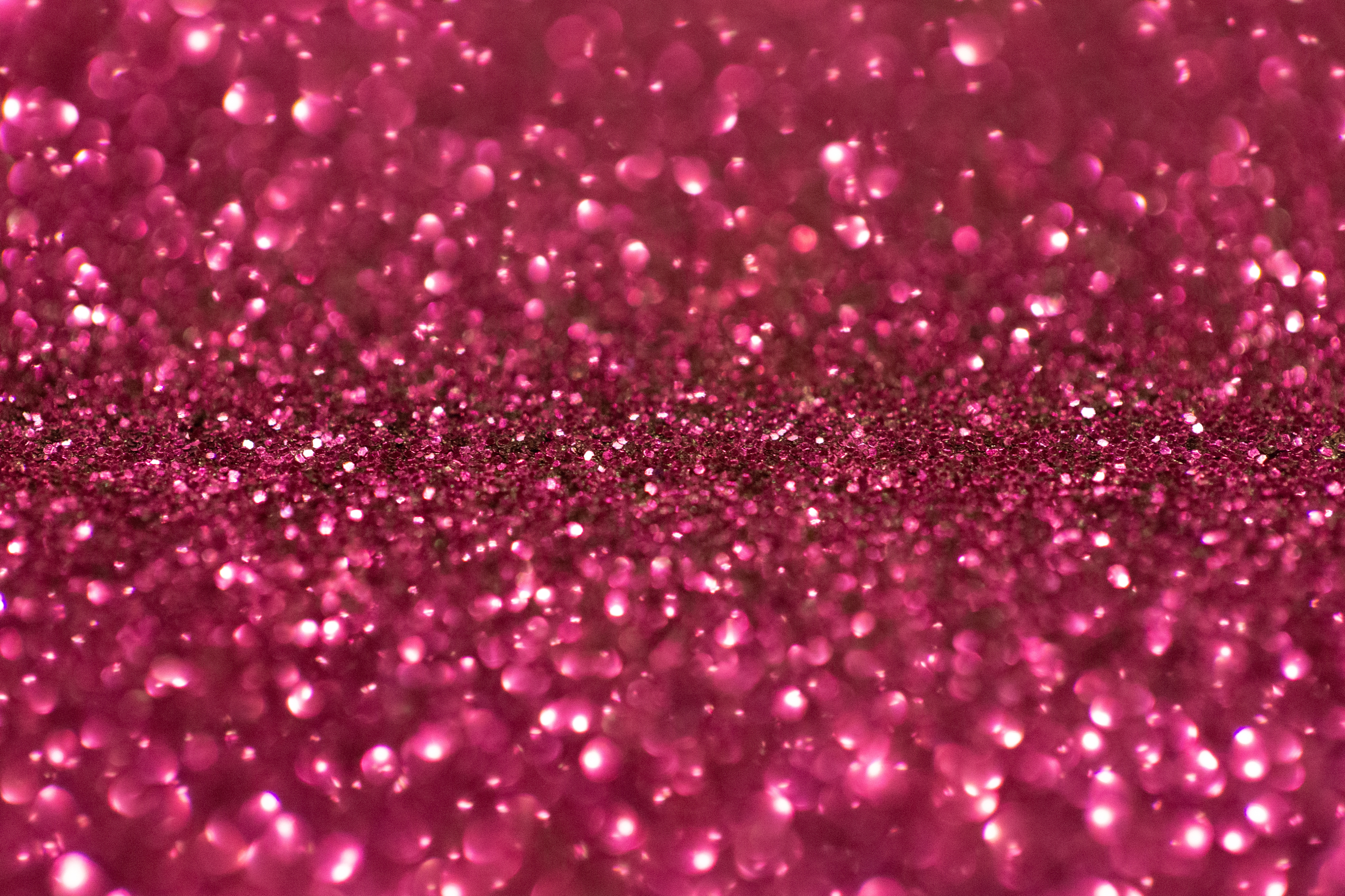 HD wallpaper, Pink Glitter, Sparkles, Blurred, Selective Focus, 5K, Shimmering, Macro, Pink Background, Shiny