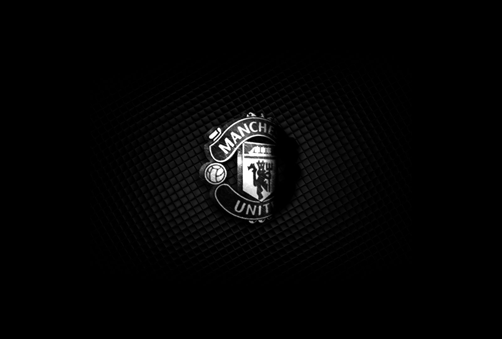 HD wallpaper, Logo, Black, United, Manchester