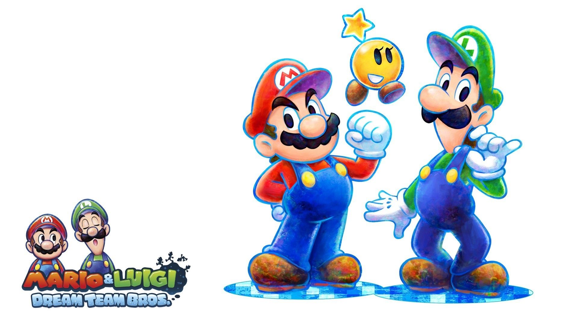 HD wallpaper, And, Luigi, Mario
