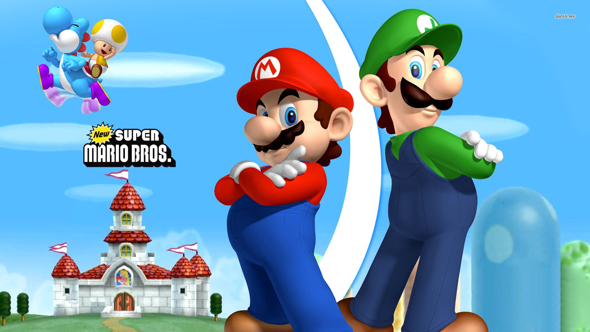 HD wallpaper, Luigi, Wallpaper, Mario, And
