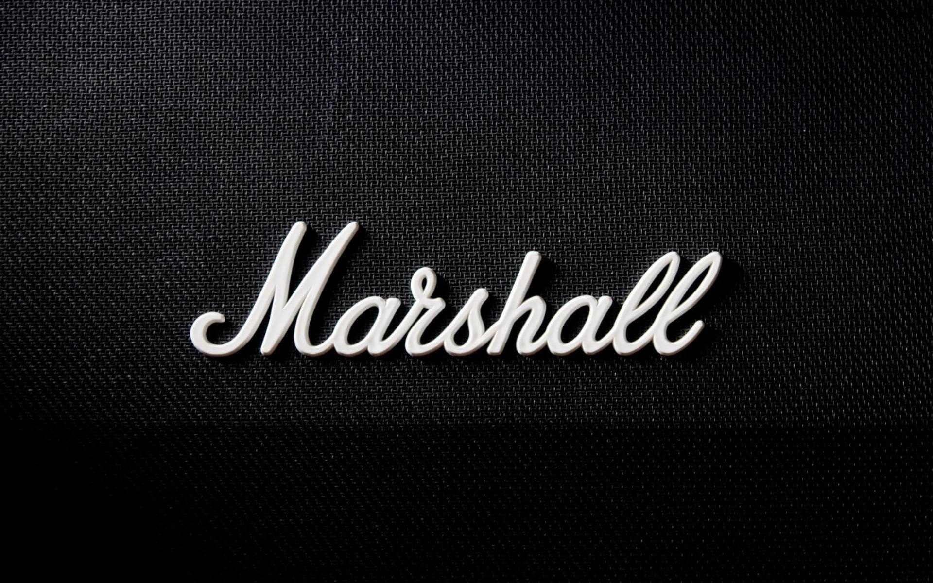 HD wallpaper, Marshall, Logo, Music