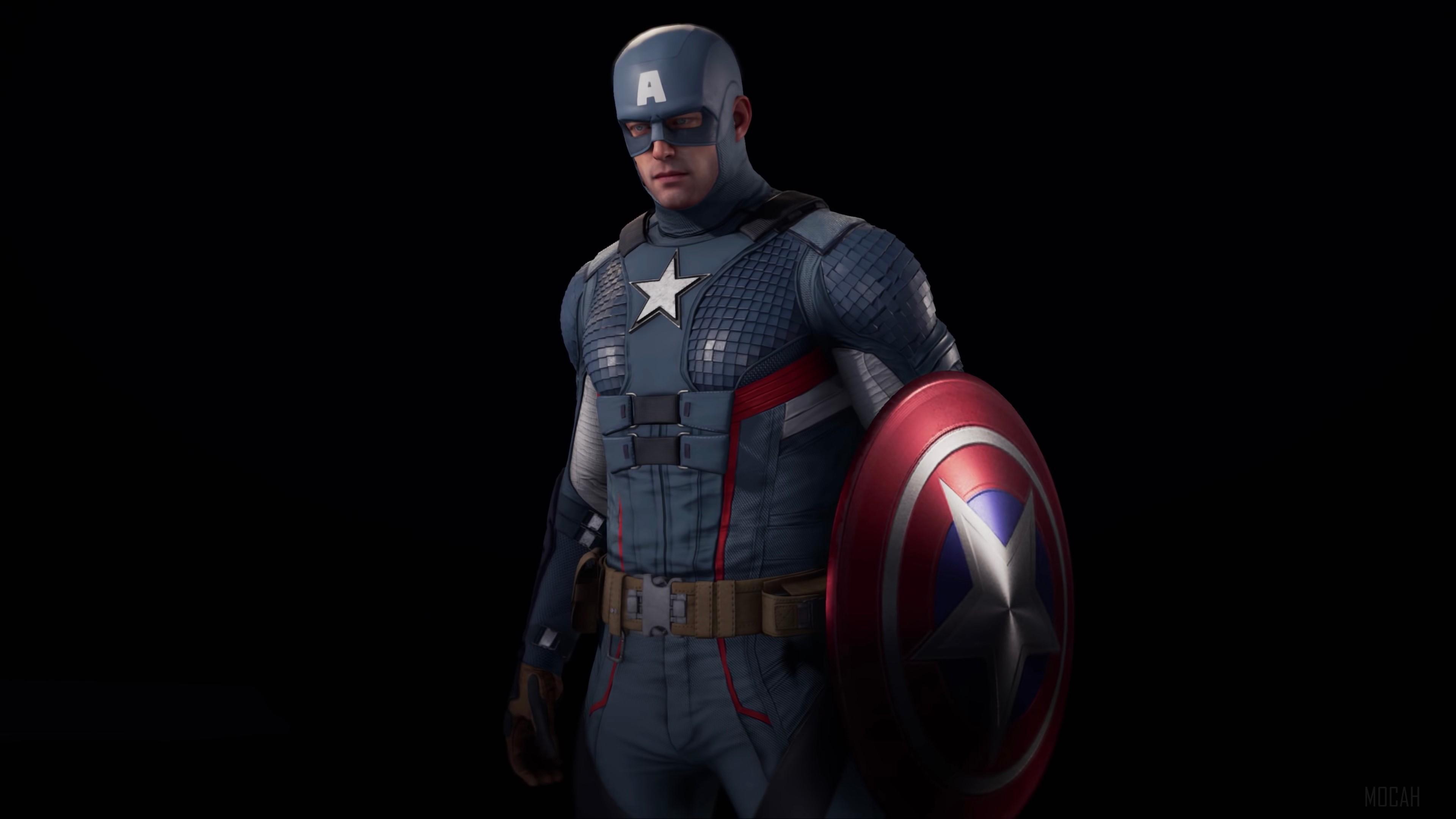 HD wallpaper, Marvels Avenger Captain America 4K
