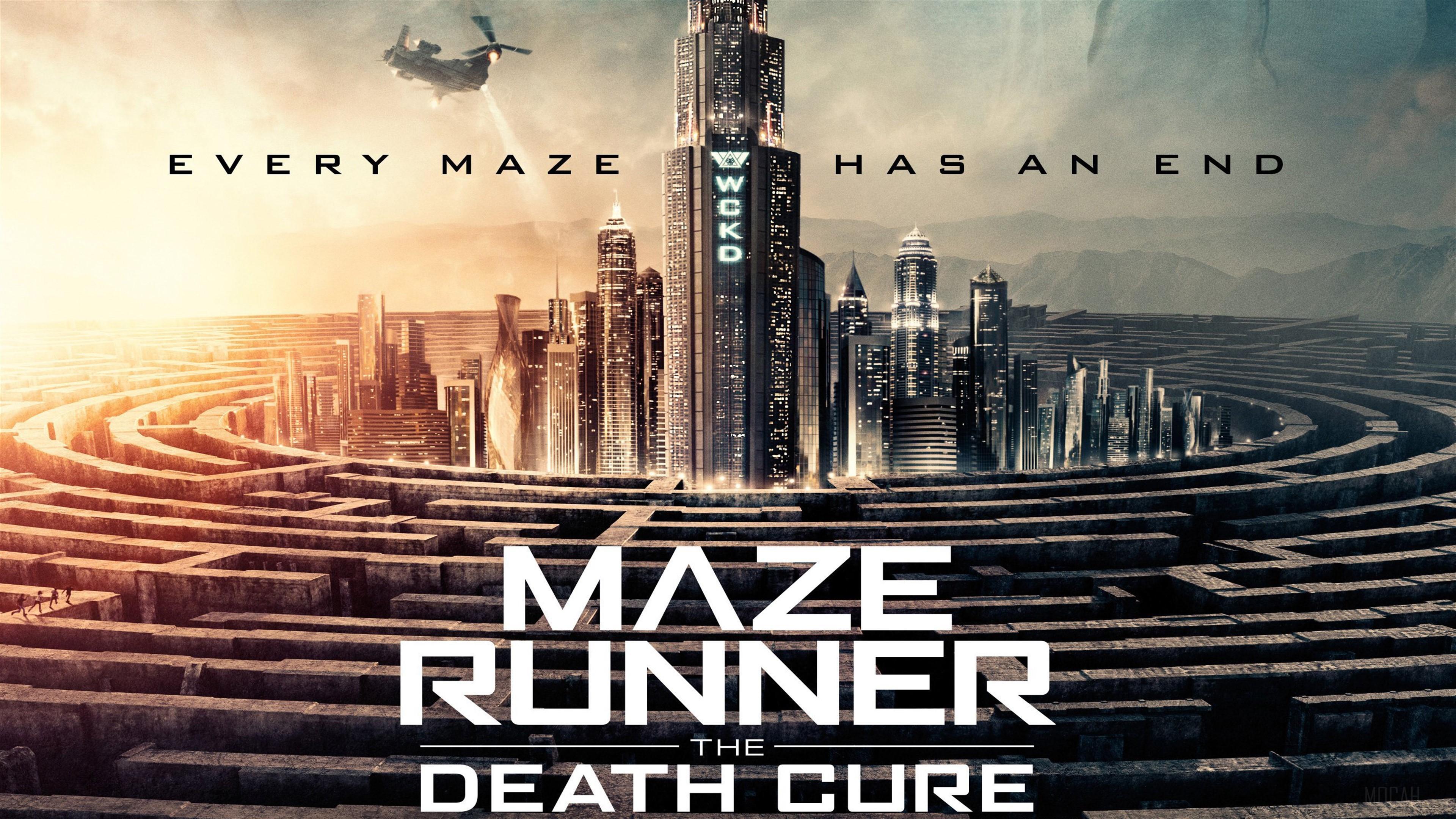 HD wallpaper, Maze Runner The Death Cure 2018 4K
