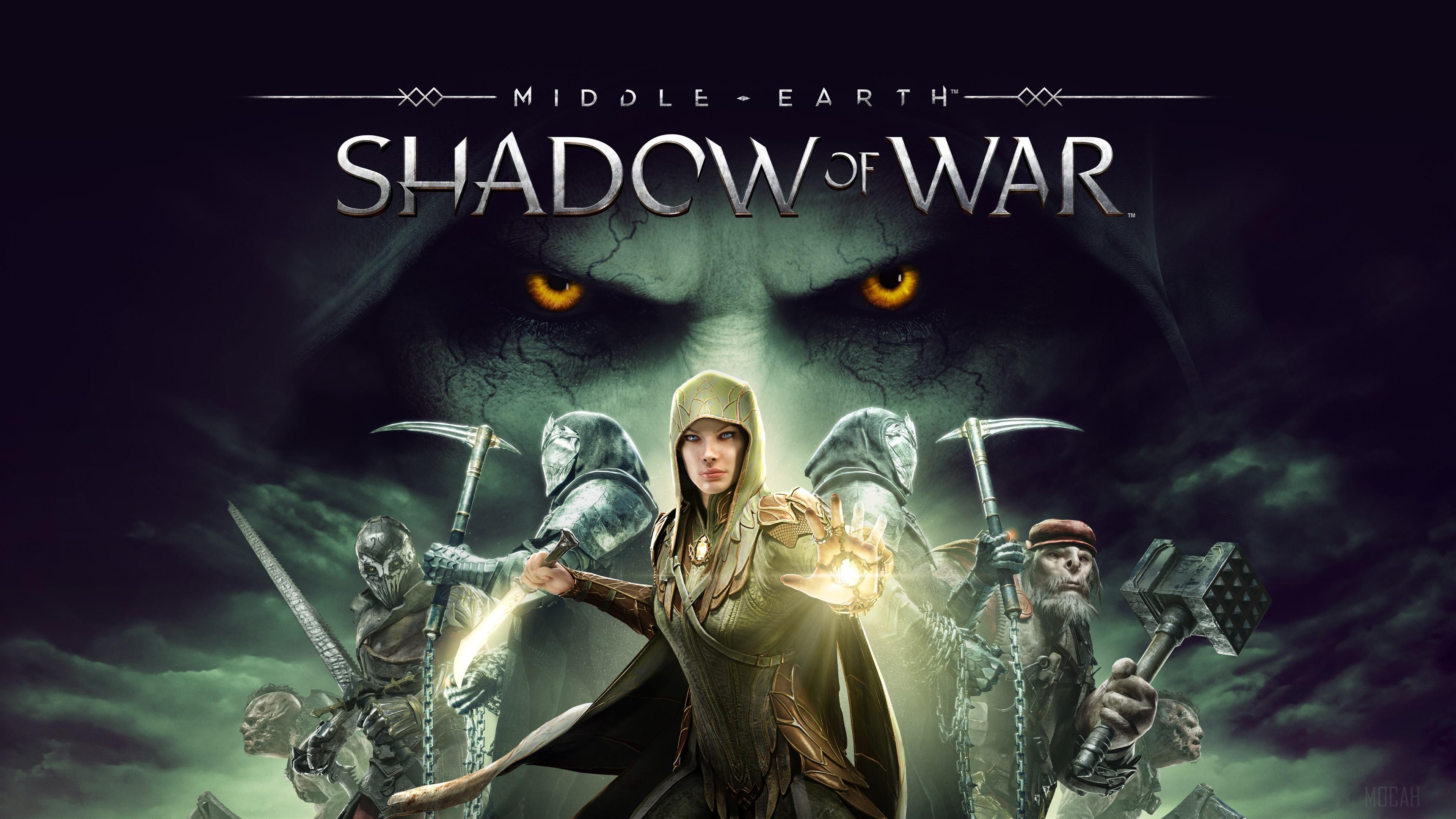HD wallpaper, Middle Earth Shadow Of War Blade Of Galadriel 4K 4K