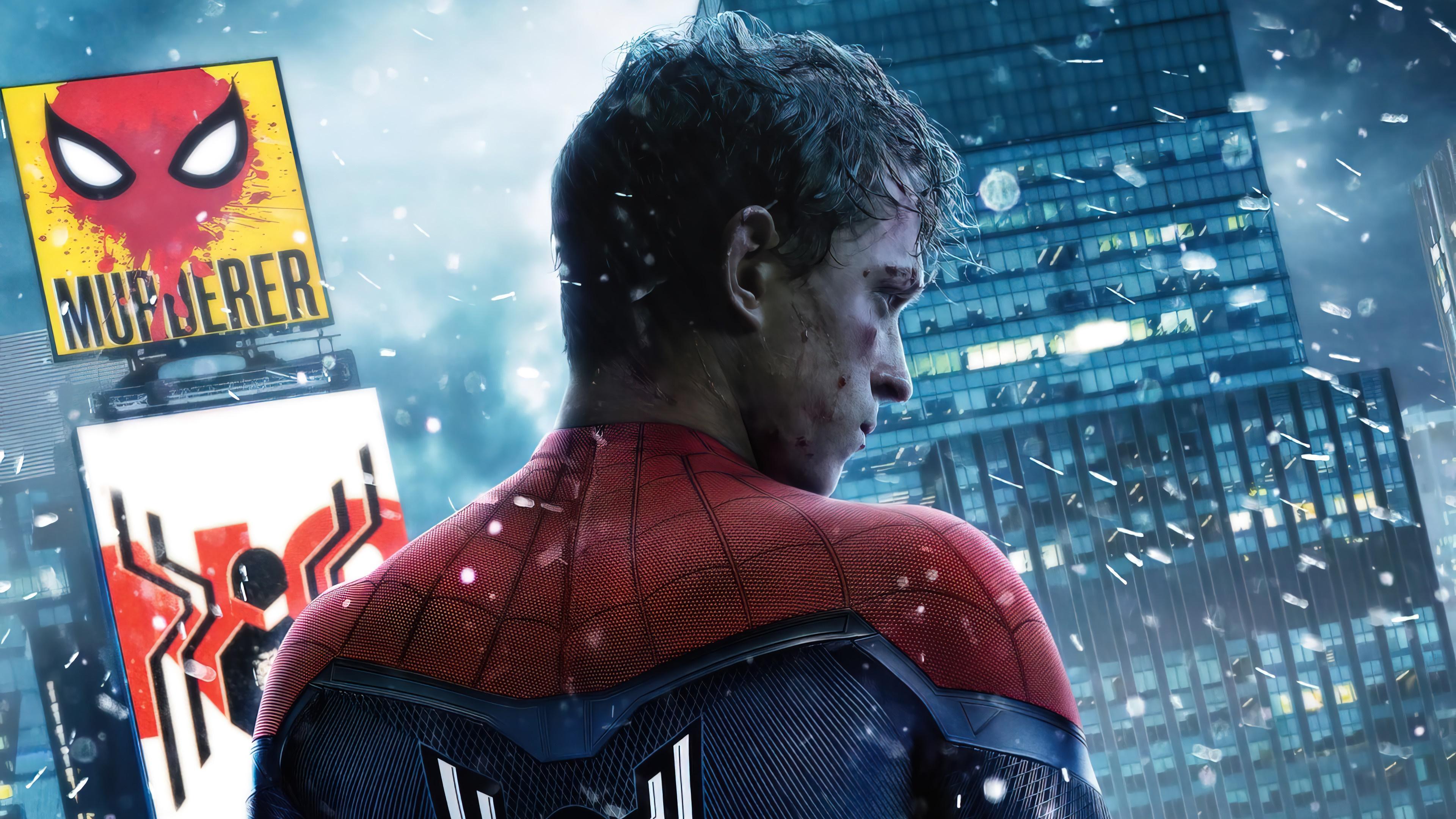 HD wallpaper, Peter Parker, Spider Man No Way Home, 4K