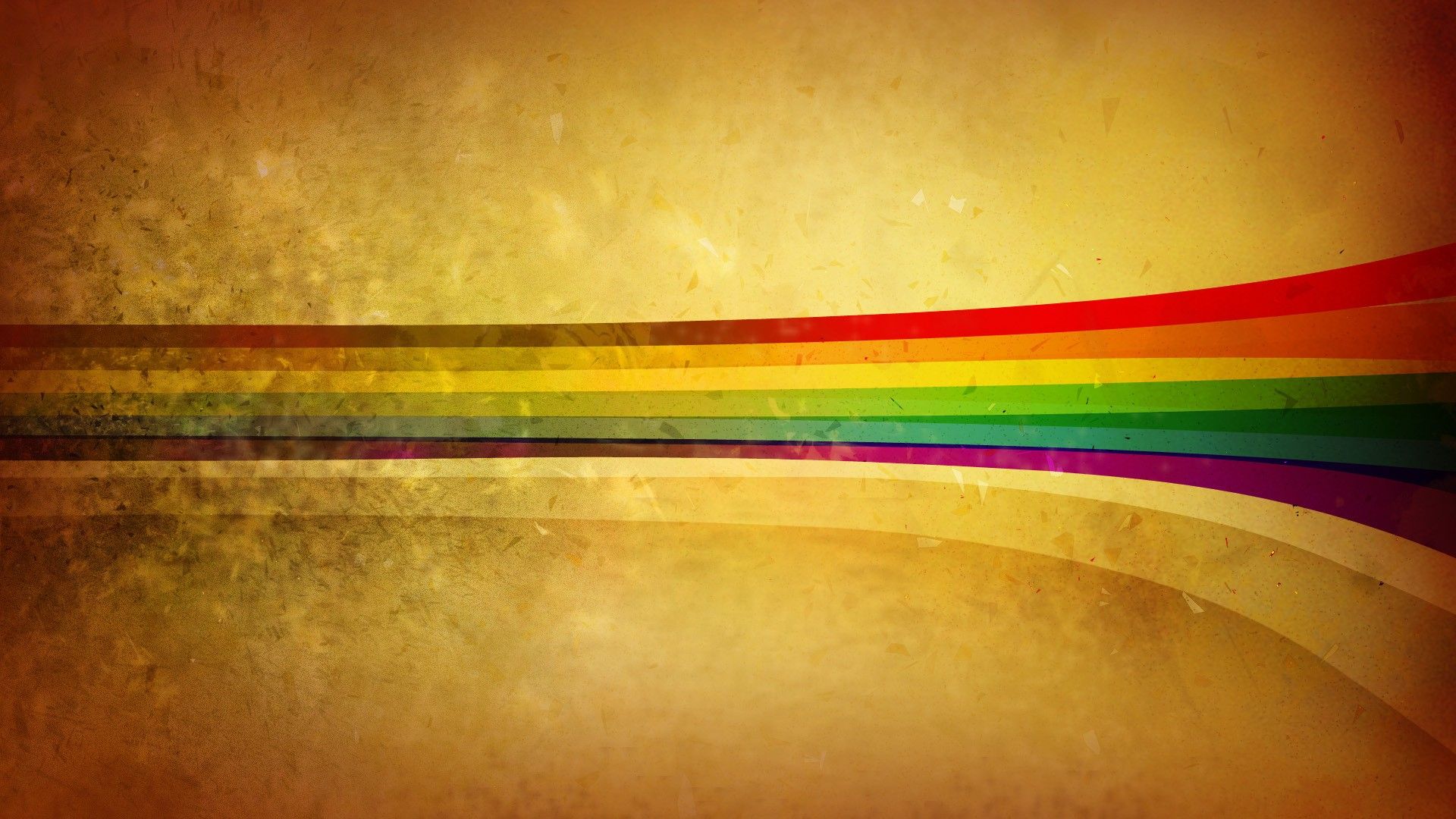 HD wallpaper, Rainbow, Grunge