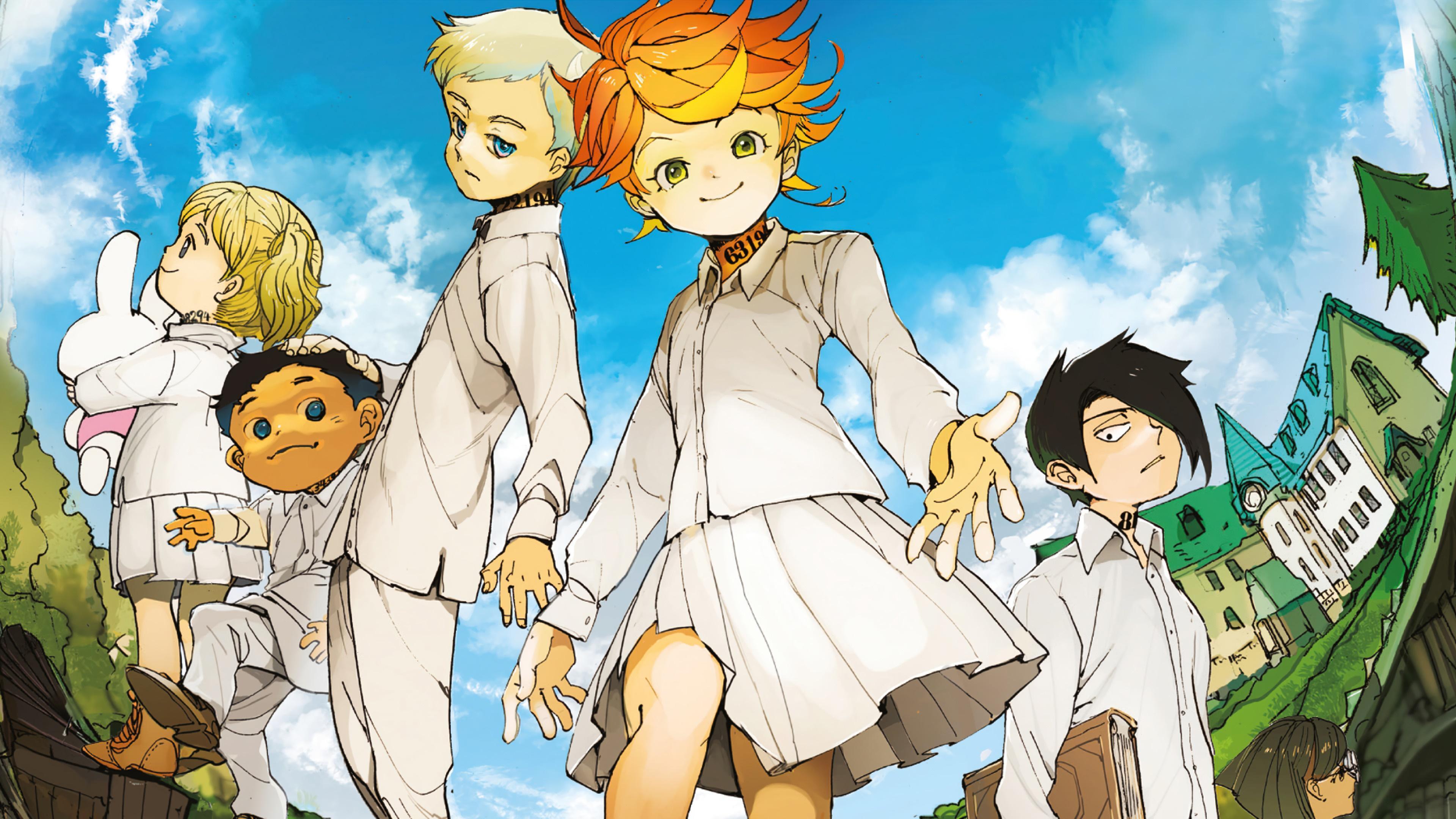 HD wallpaper, Ray, The Promised Neverland, Hd, 4K, Norman, Emma, Wallpaper