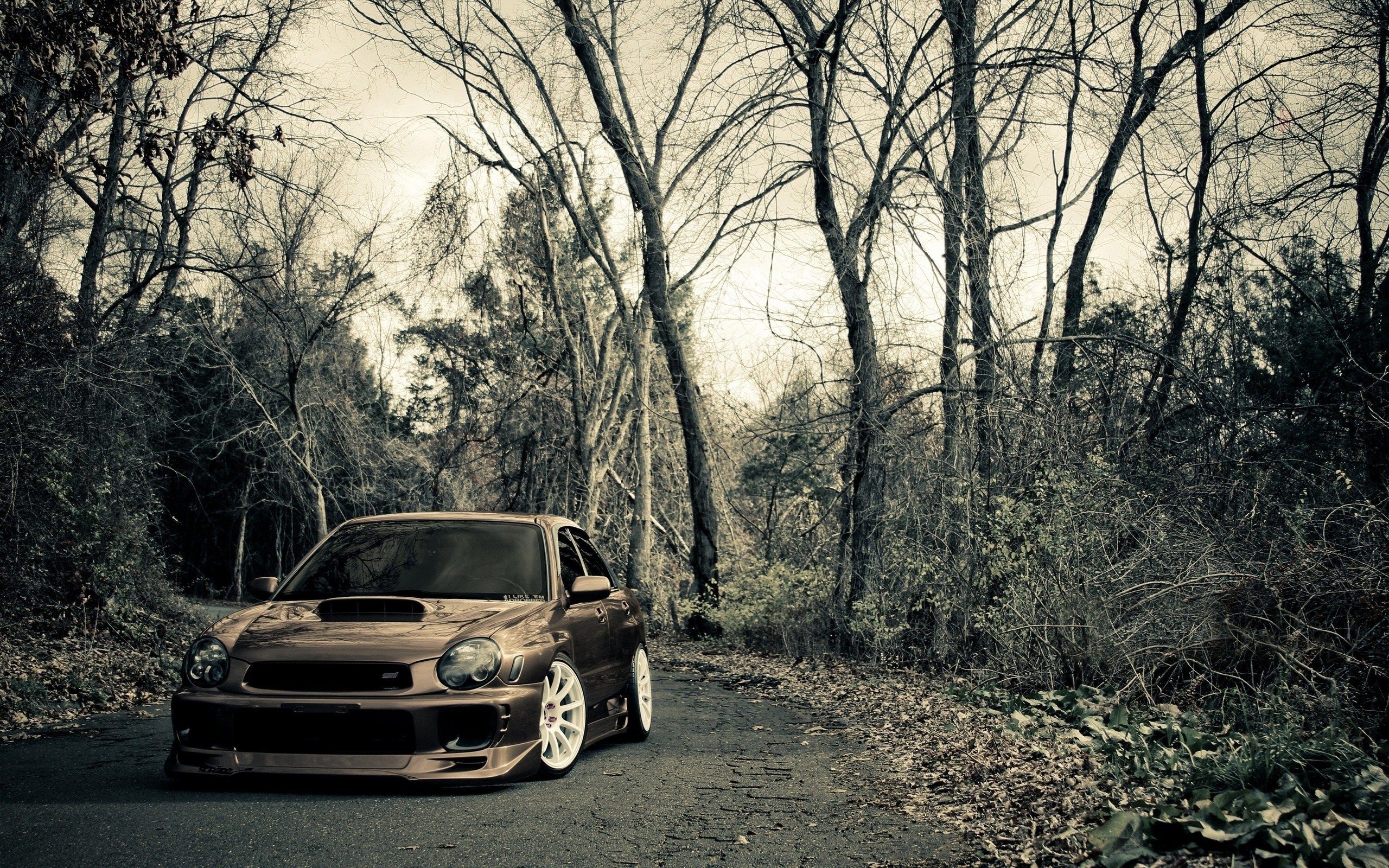 HD wallpaper, Subaru, Forest, Impreza, Road