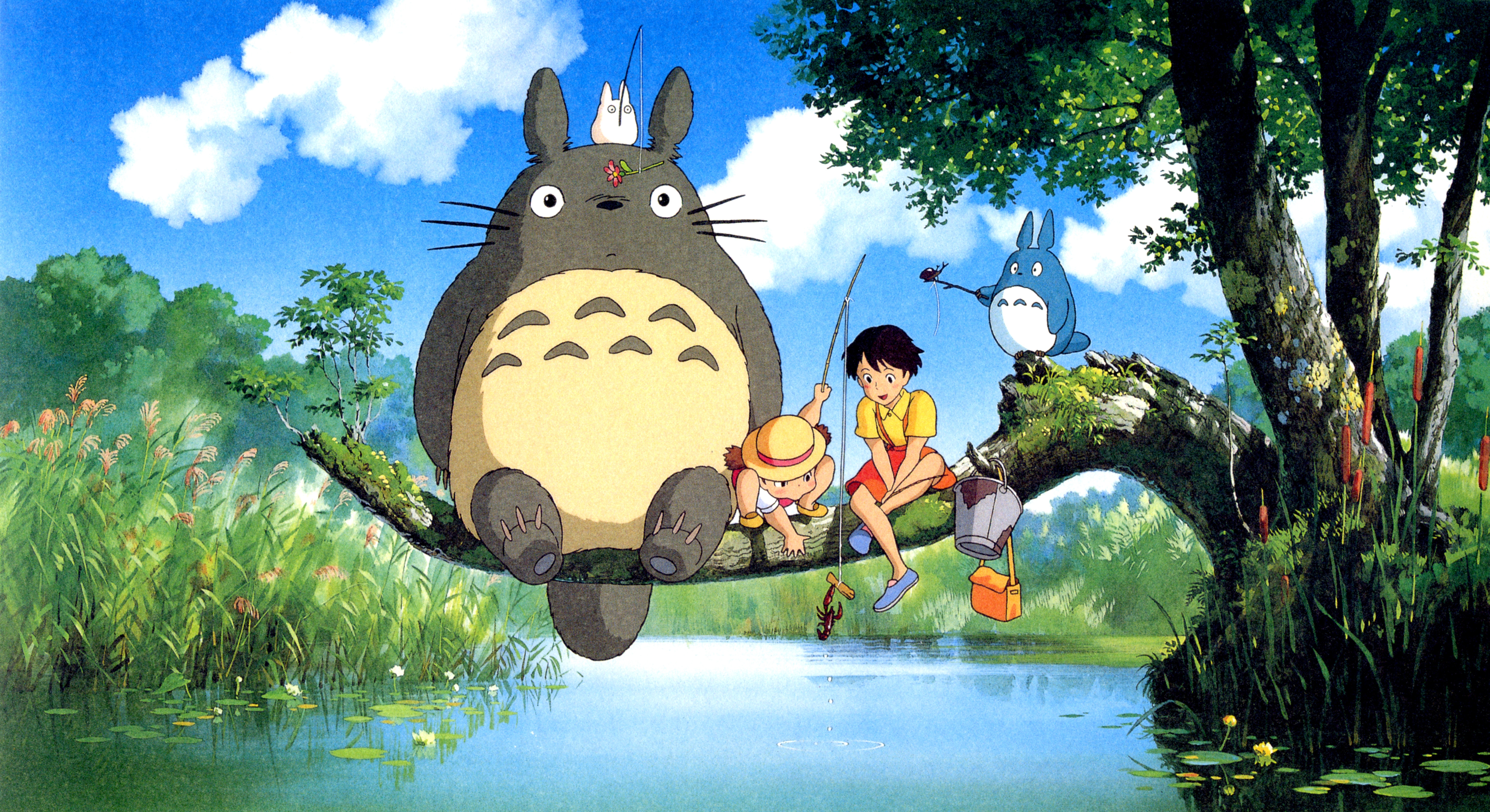 HD wallpaper, Animation Movies, Studio Ghibli, Tonari No Totoro, Totoro, My Neighbor Totoro, Satsuki, 5K, Mei