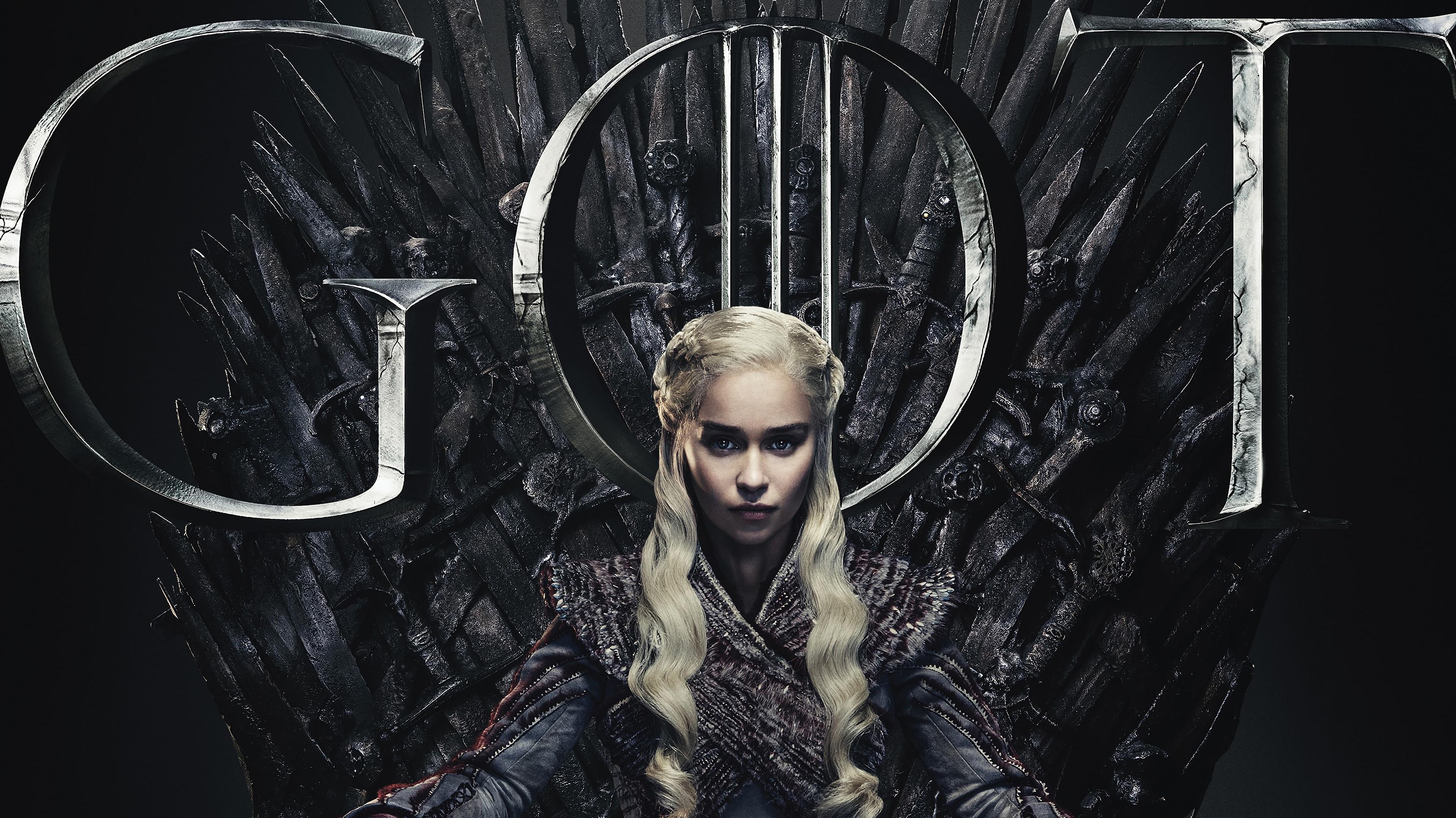 HD wallpaper, Season 8, Daenerys Targaryen, Game Of Thrones, 4K