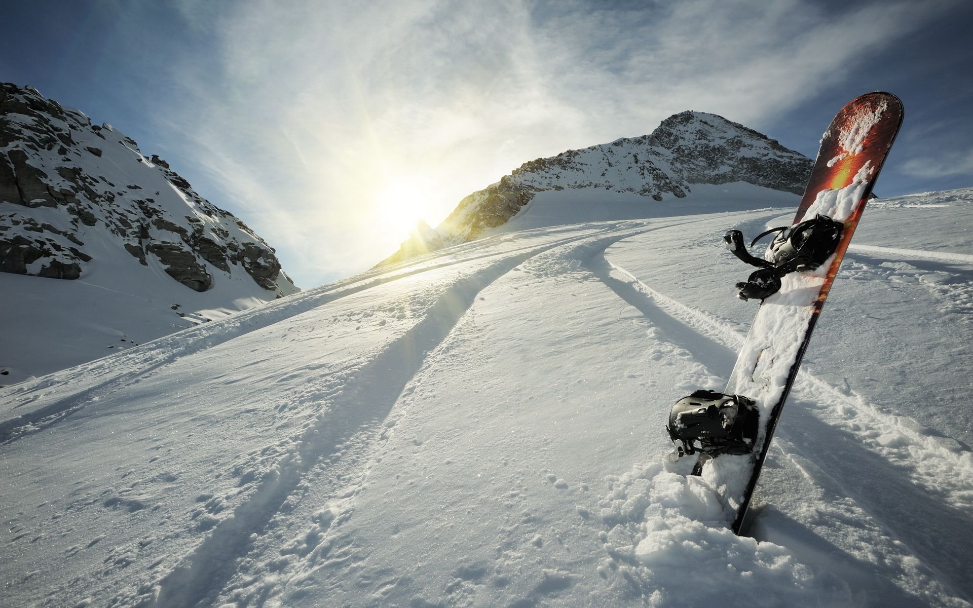 HD wallpaper, Snowboard, Winter
