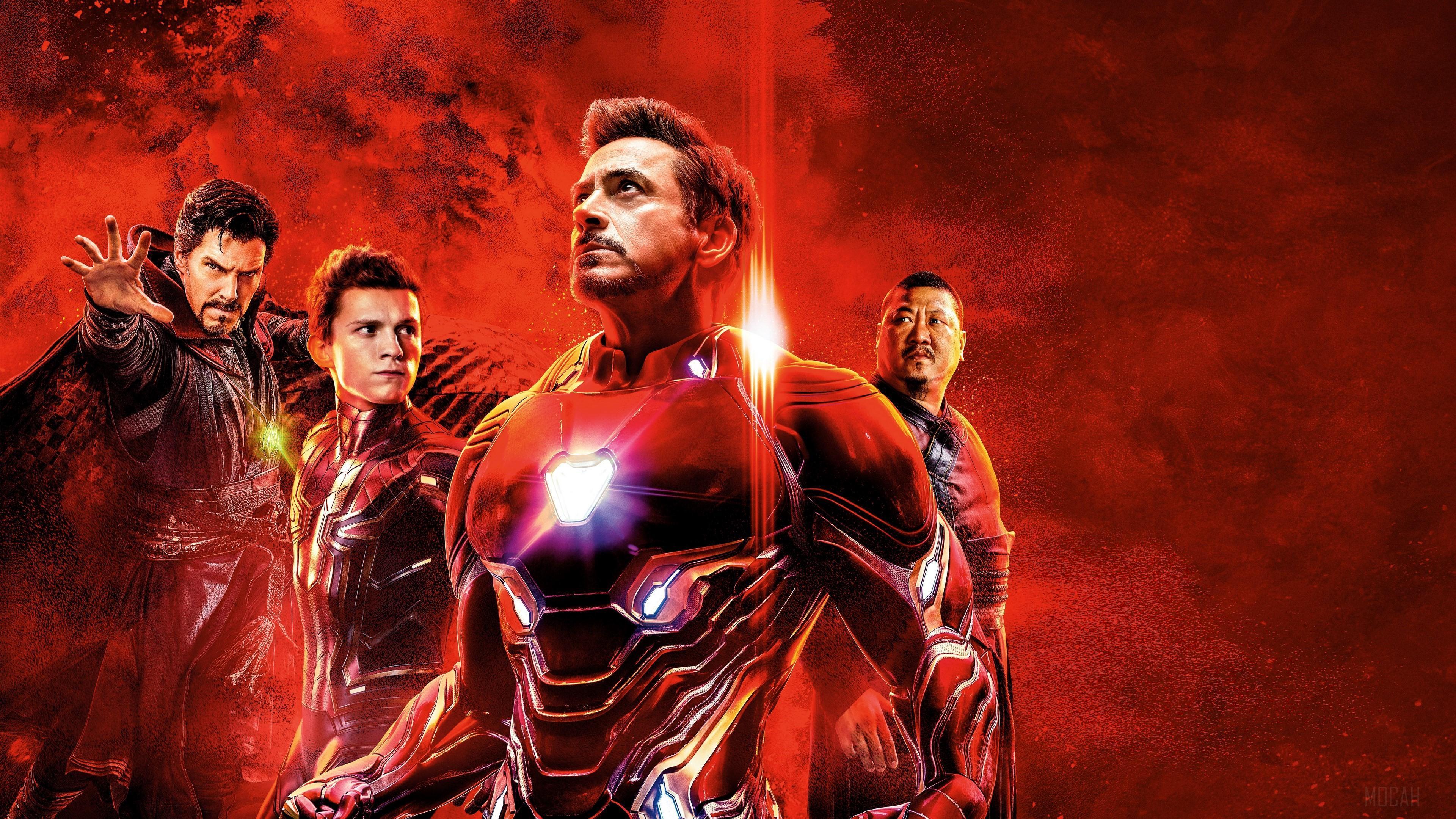 HD wallpaper, Avengers, Benedict Wong, Spider Man, Tom Holland, Robert Downey Jr, Benedict Cumberbatch