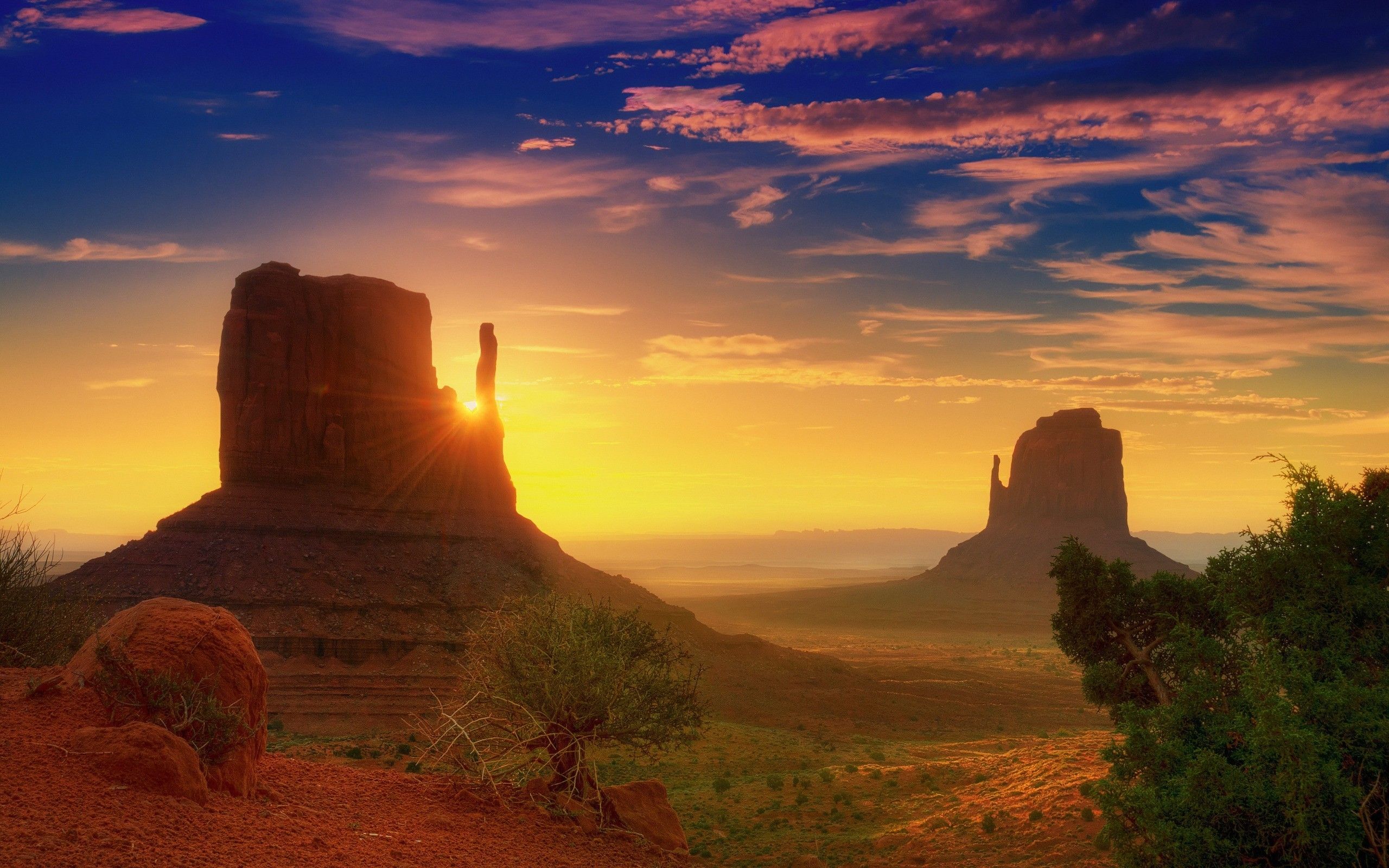 HD wallpaper, Sunset, Arizona, Stunning