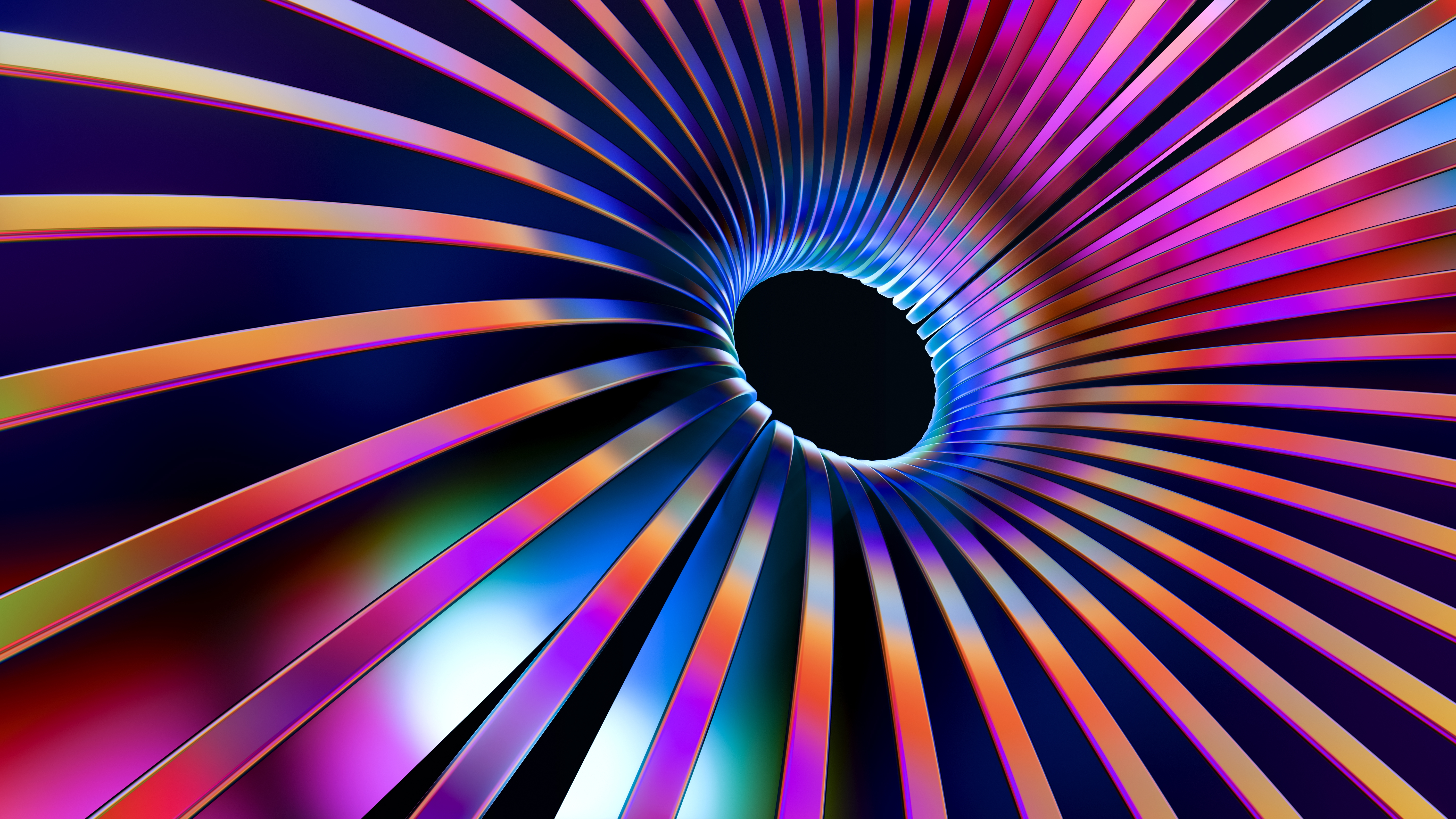 HD wallpaper, Psychedelic Art, Colorful, 5K, Swirling Vortex, Illusion