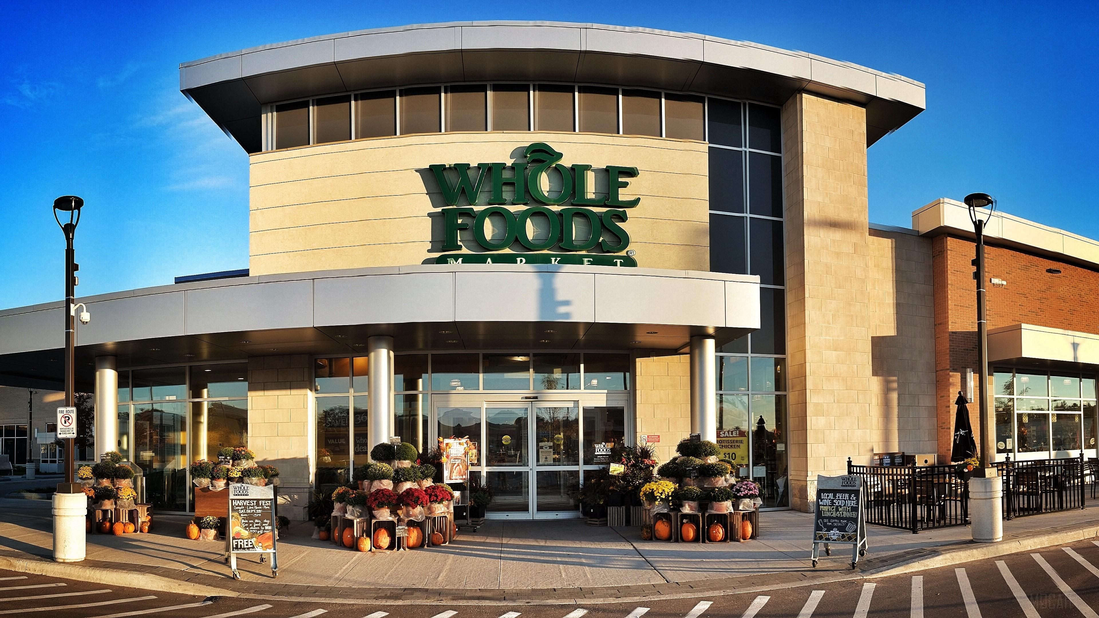HD wallpaper, Supermarket, Whole Foods Market, Austin, Texas 4K