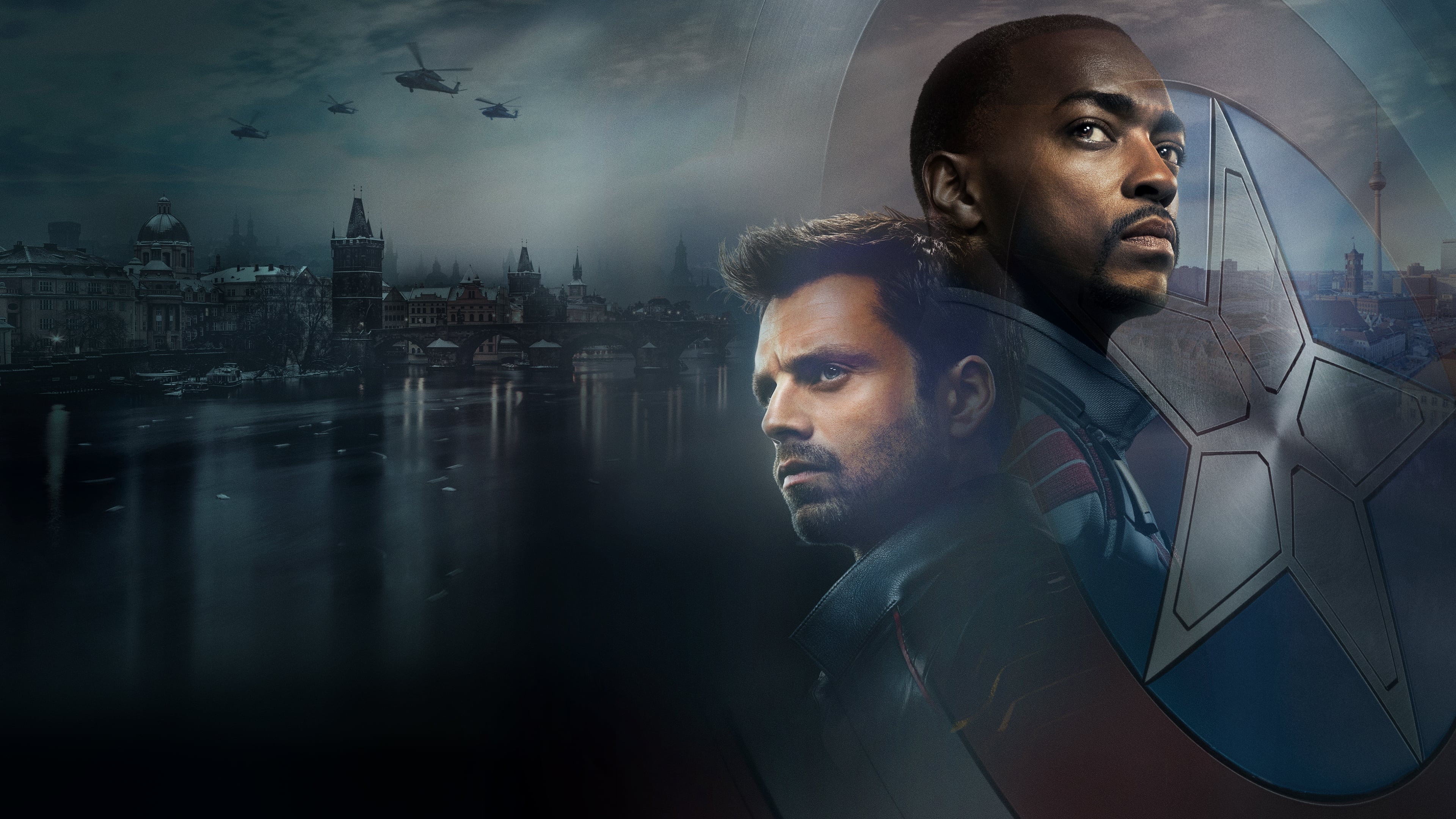 HD wallpaper, Sam Wilson, Tv Series, Bucky Barnes, The Falcon And The Winter Soldier, Anthony Mackie, 2021 Movies, Sebastian Stan